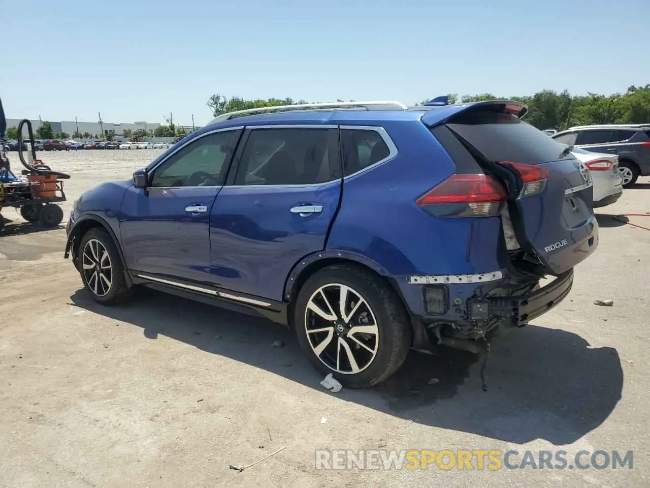 2 Photograph of a damaged car 5N1AT2MTXLC771429 NISSAN ROGUE 2020