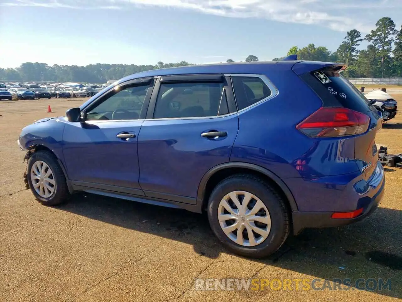 2 Photograph of a damaged car 5N1AT2MTXLC795729 NISSAN ROGUE 2020