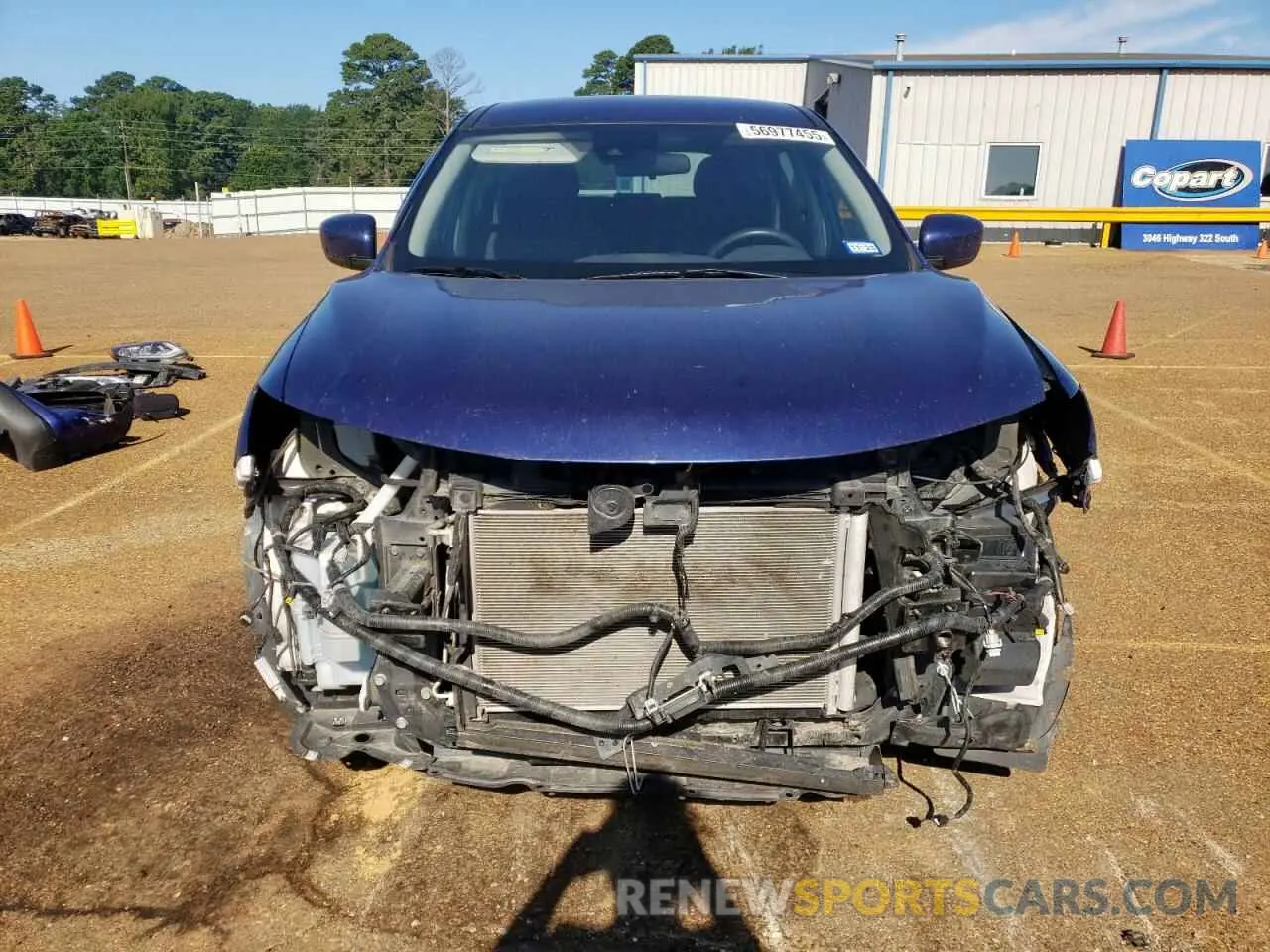 5 Photograph of a damaged car 5N1AT2MTXLC795729 NISSAN ROGUE 2020