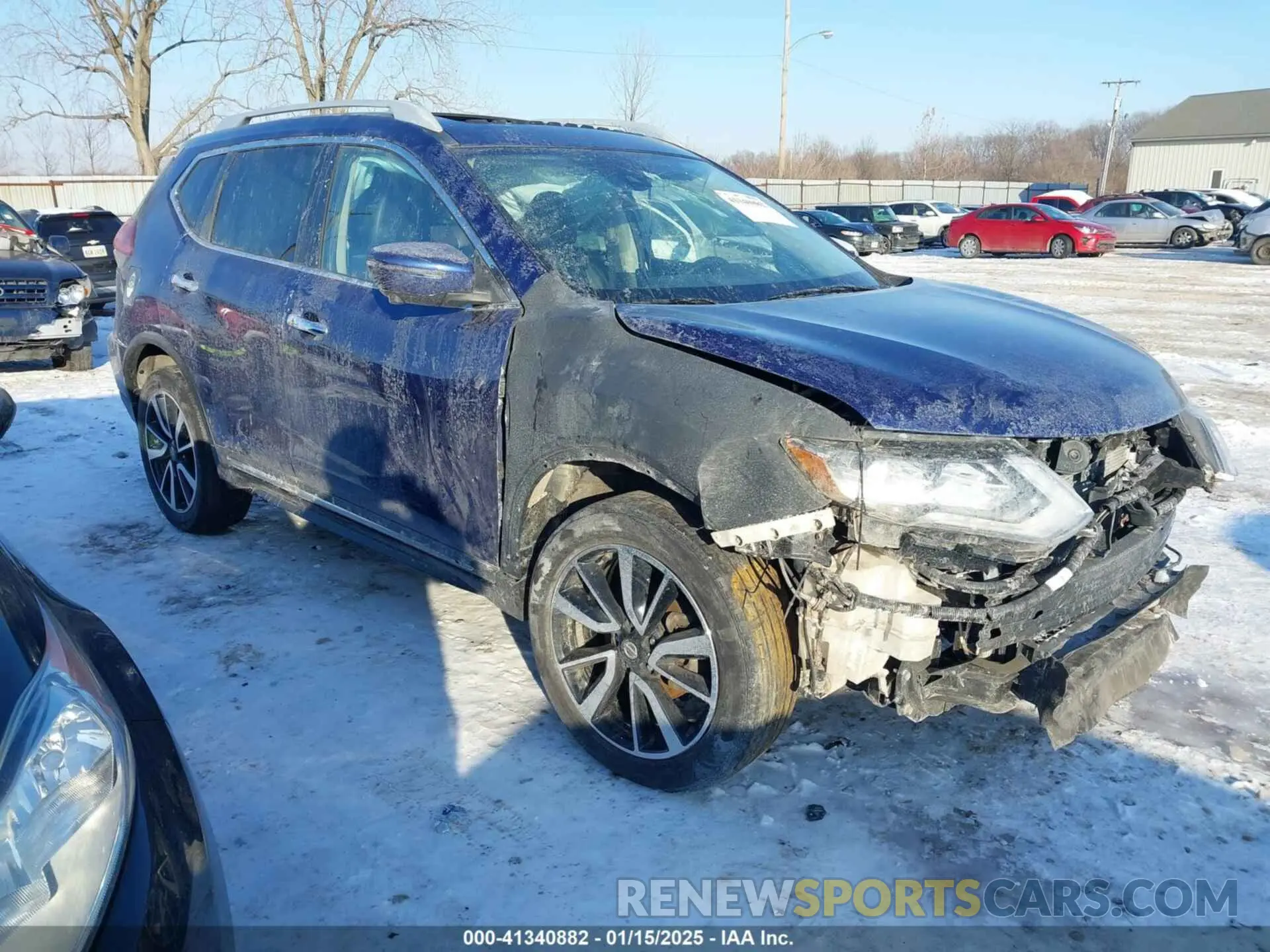 1 Photograph of a damaged car 5N1AT2MV0LC714173 NISSAN ROGUE 2020