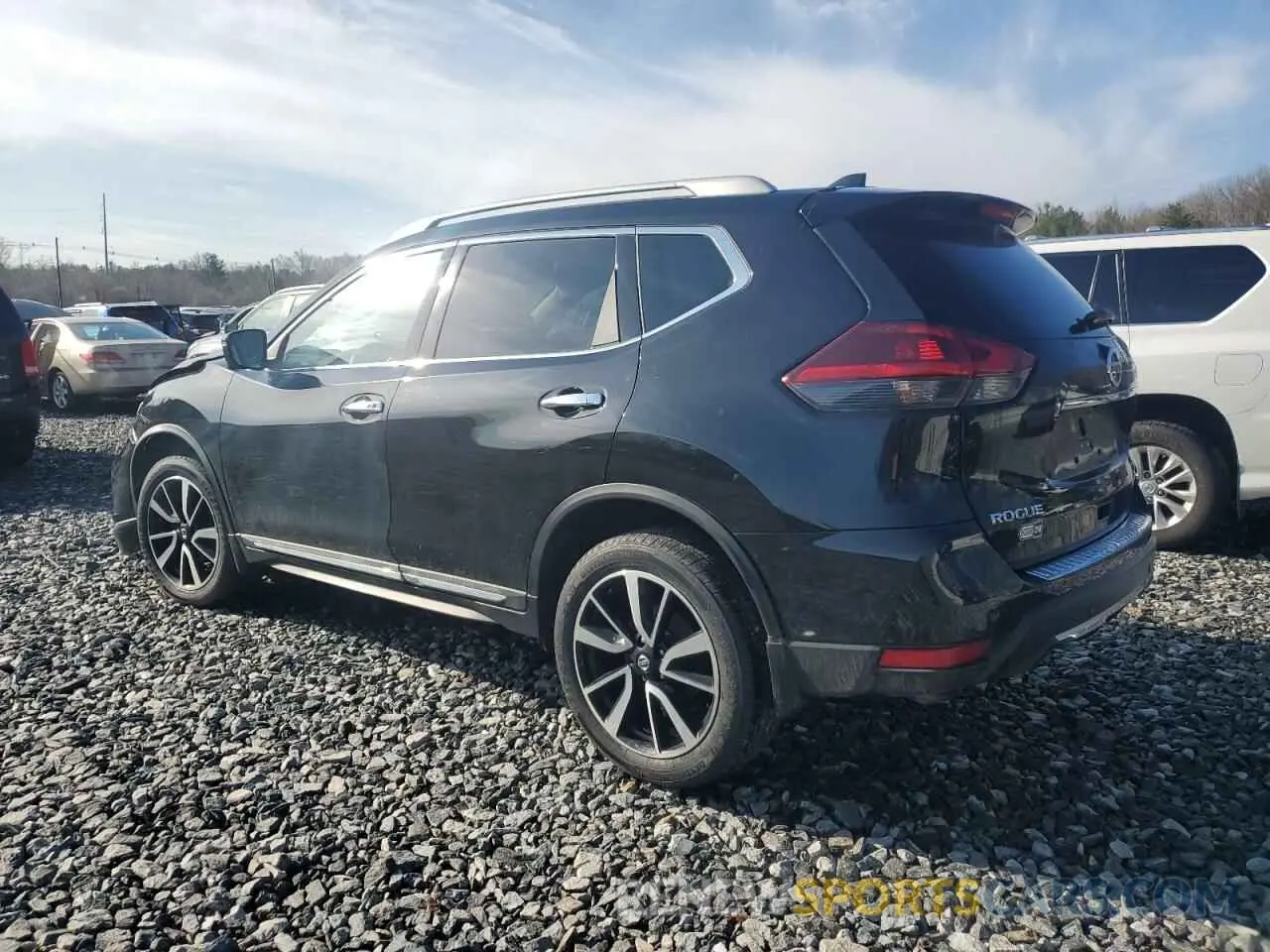 2 Photograph of a damaged car 5N1AT2MV0LC715839 NISSAN ROGUE 2020