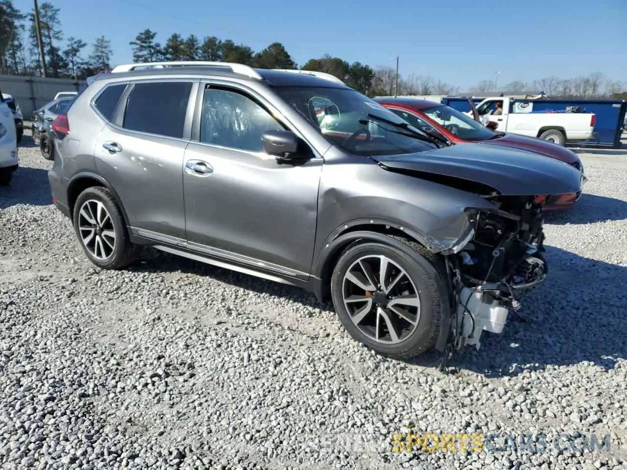 4 Photograph of a damaged car 5N1AT2MV0LC779539 NISSAN ROGUE 2020