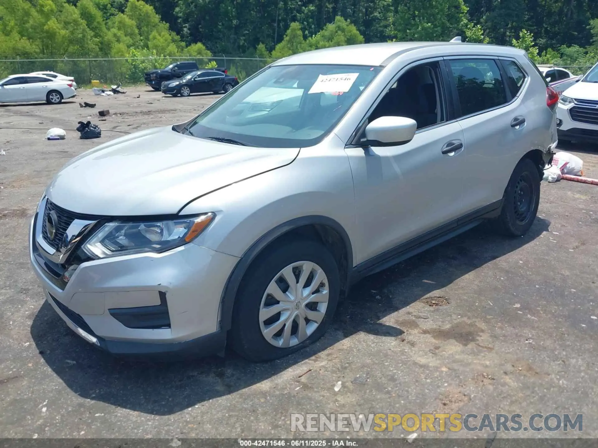 2 Photograph of a damaged car 5N1AT2MV0LC793120 NISSAN ROGUE 2020