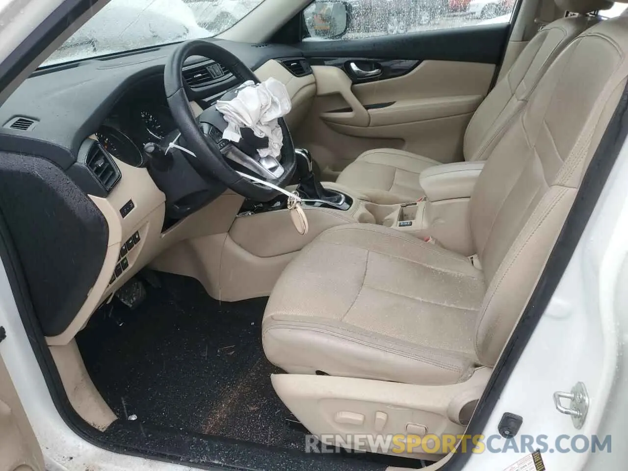 7 Photograph of a damaged car 5N1AT2MV1LC734707 NISSAN ROGUE 2020