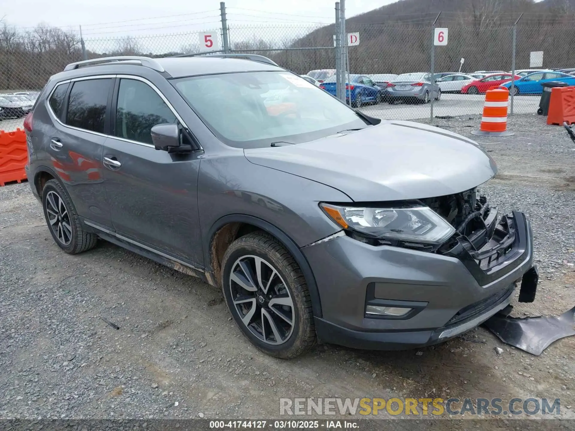 1 Photograph of a damaged car 5N1AT2MV1LC744539 NISSAN ROGUE 2020