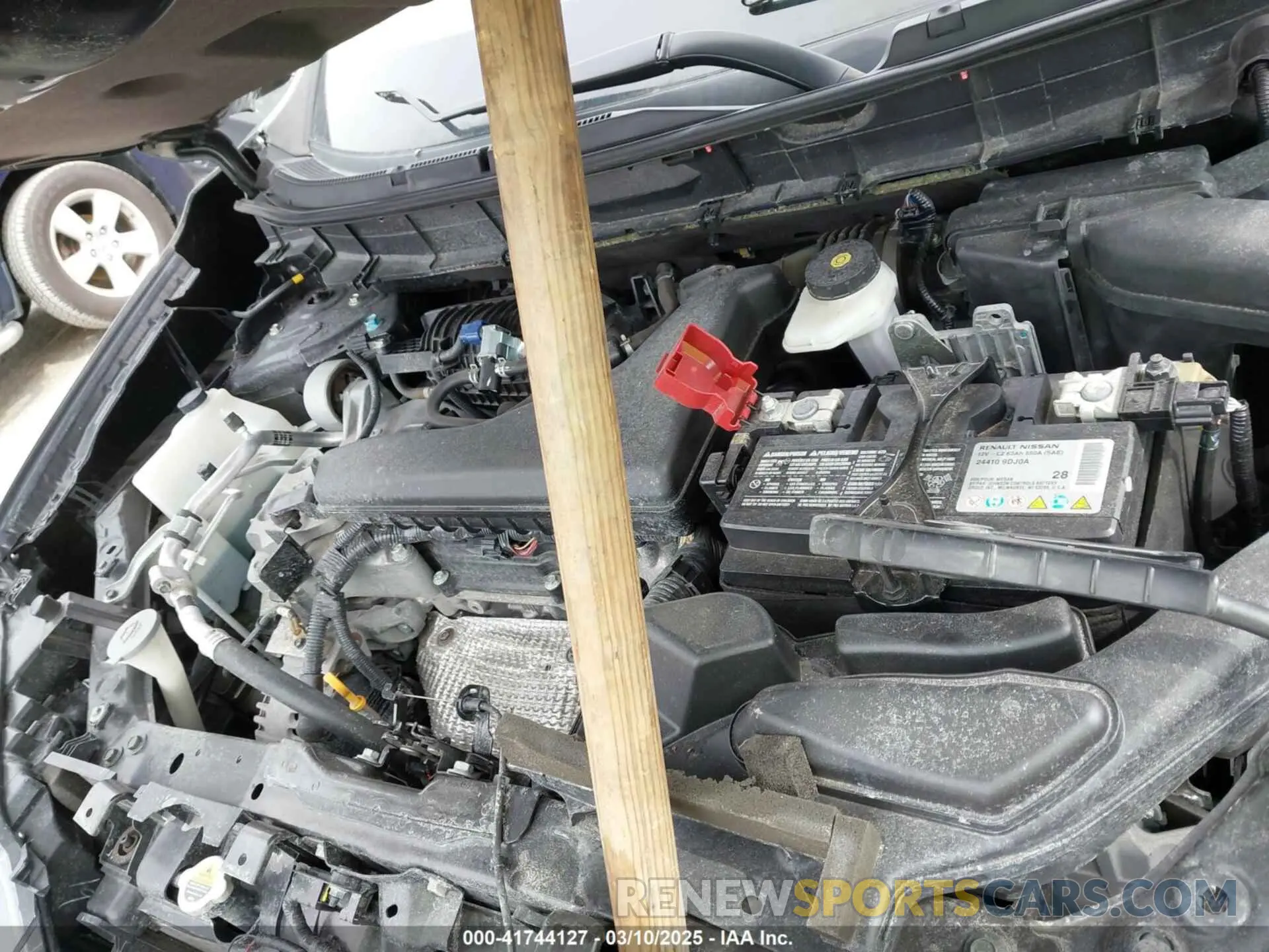 10 Photograph of a damaged car 5N1AT2MV1LC744539 NISSAN ROGUE 2020