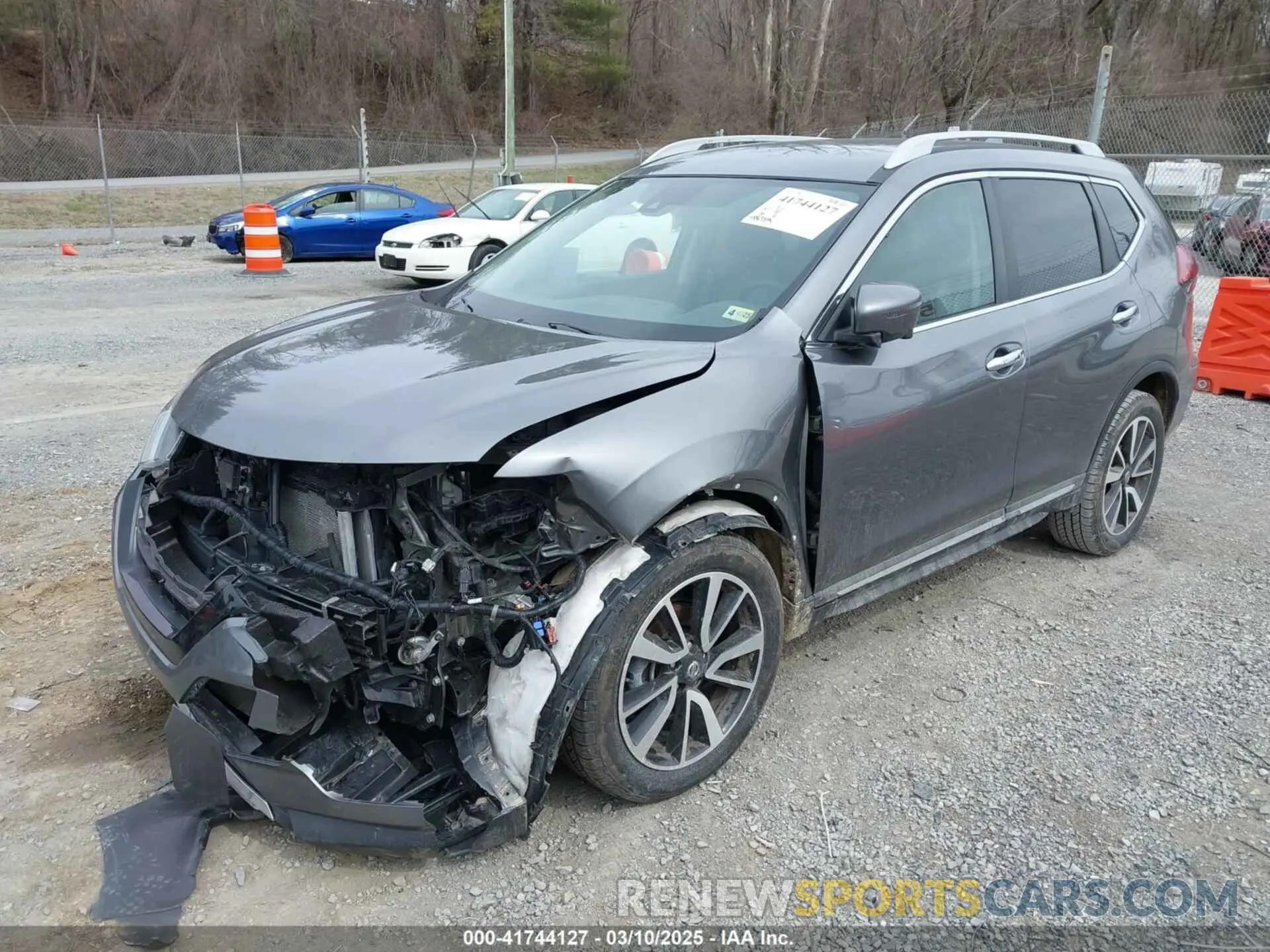 2 Photograph of a damaged car 5N1AT2MV1LC744539 NISSAN ROGUE 2020