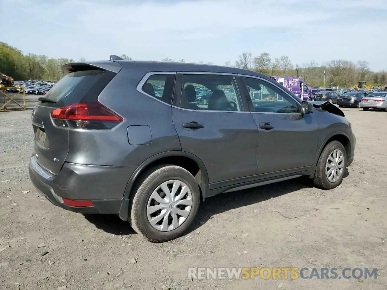 3 Photograph of a damaged car 5N1AT2MV1LC778366 NISSAN ROGUE 2020