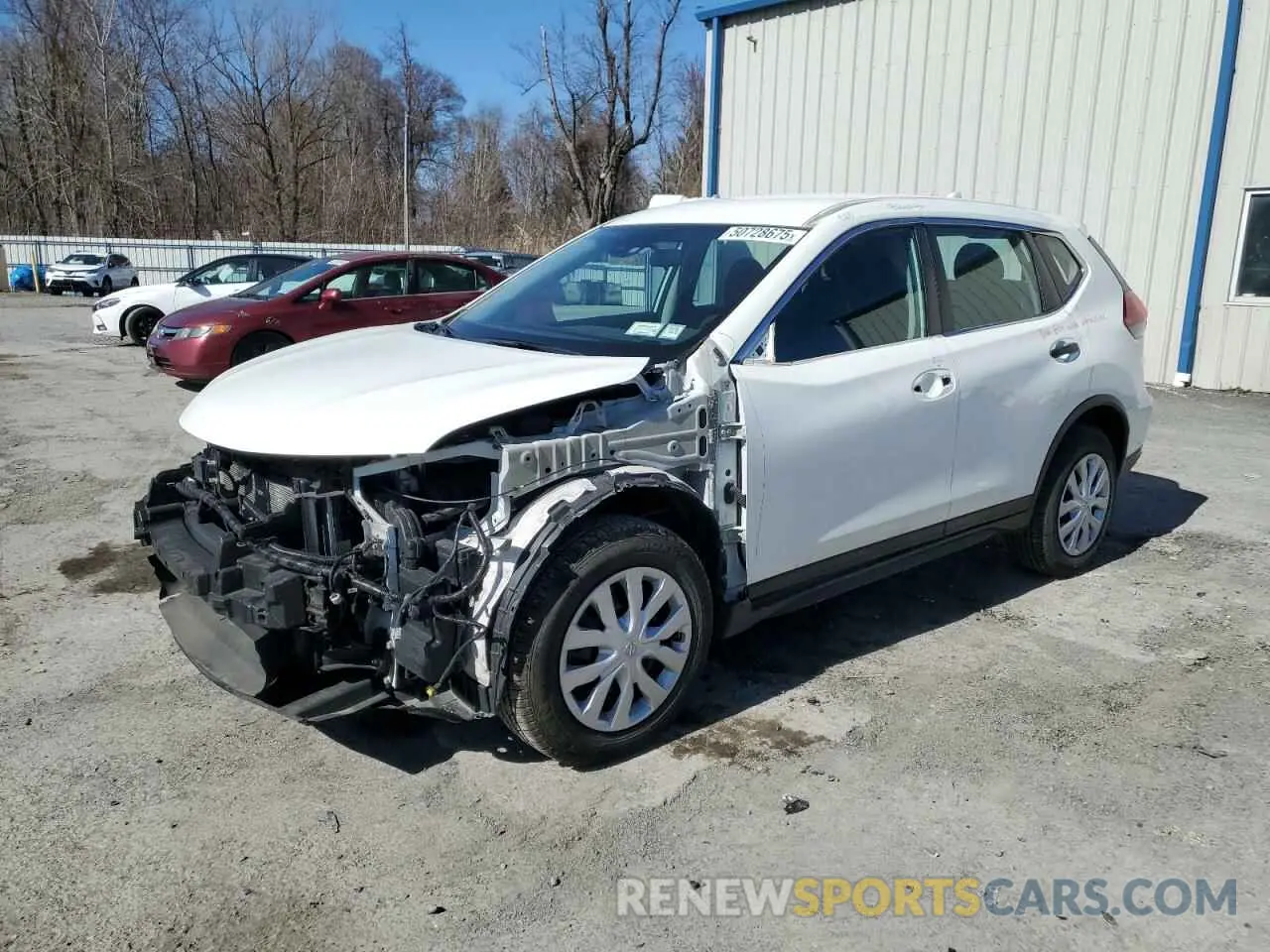 1 Photograph of a damaged car 5N1AT2MV1LC803668 NISSAN ROGUE 2020