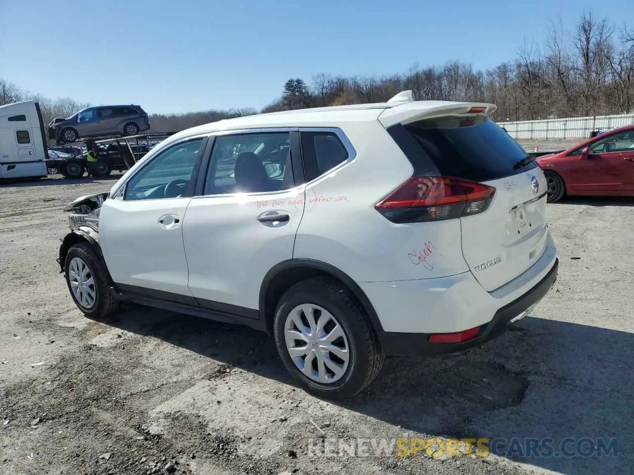2 Photograph of a damaged car 5N1AT2MV1LC803668 NISSAN ROGUE 2020