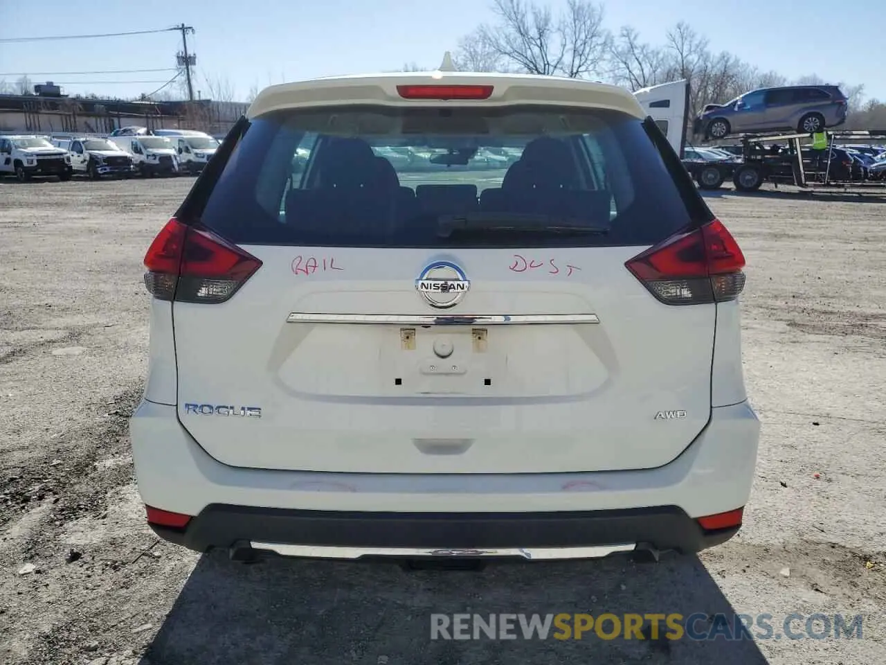 6 Photograph of a damaged car 5N1AT2MV1LC803668 NISSAN ROGUE 2020