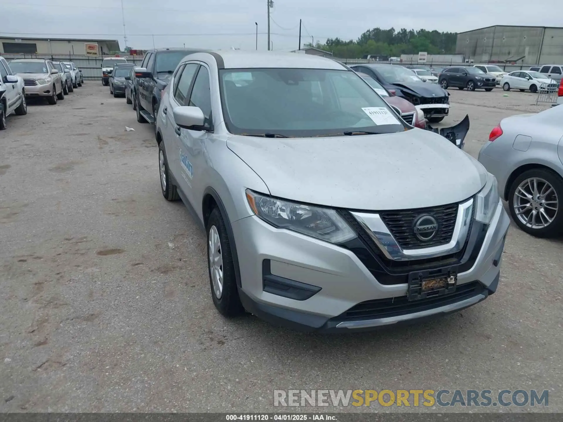 1 Photograph of a damaged car 5N1AT2MV1LC808854 NISSAN ROGUE 2020