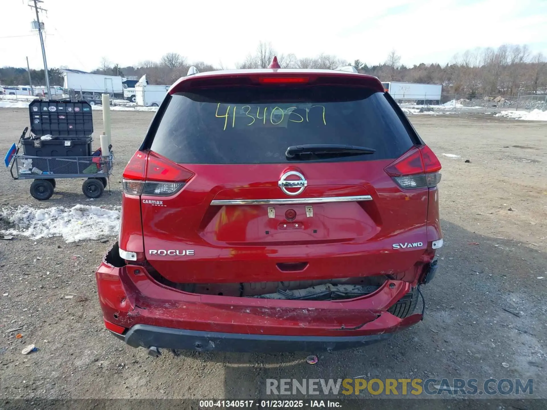 16 Photograph of a damaged car 5N1AT2MV2LC732819 NISSAN ROGUE 2020