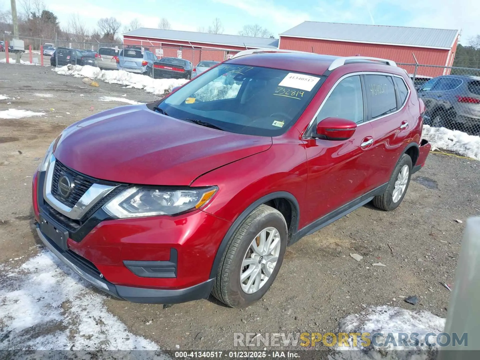 2 Photograph of a damaged car 5N1AT2MV2LC732819 NISSAN ROGUE 2020