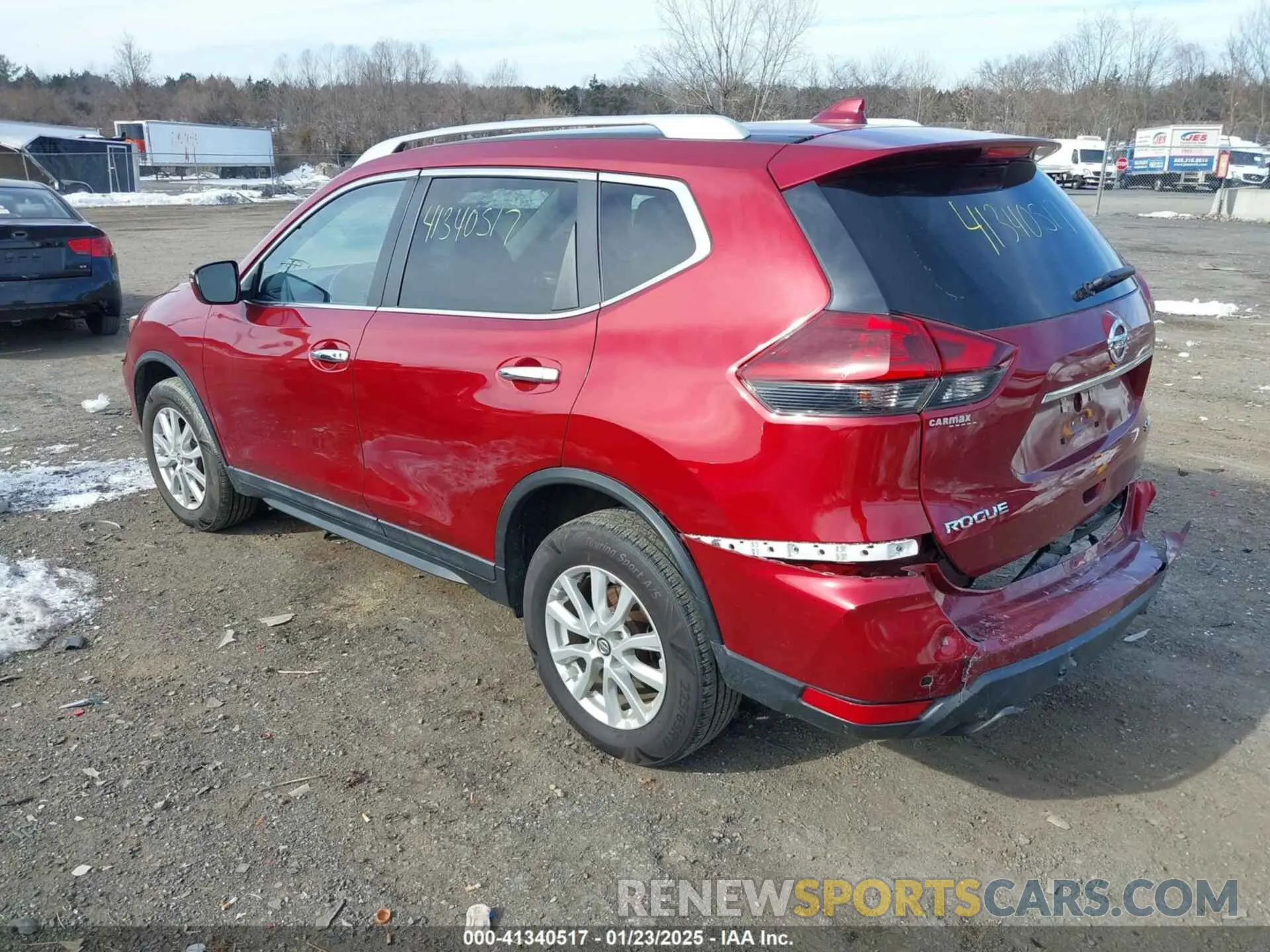 3 Photograph of a damaged car 5N1AT2MV2LC732819 NISSAN ROGUE 2020