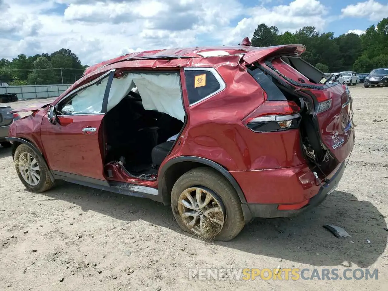 2 Photograph of a damaged car 5N1AT2MV2LC735204 NISSAN ROGUE 2020