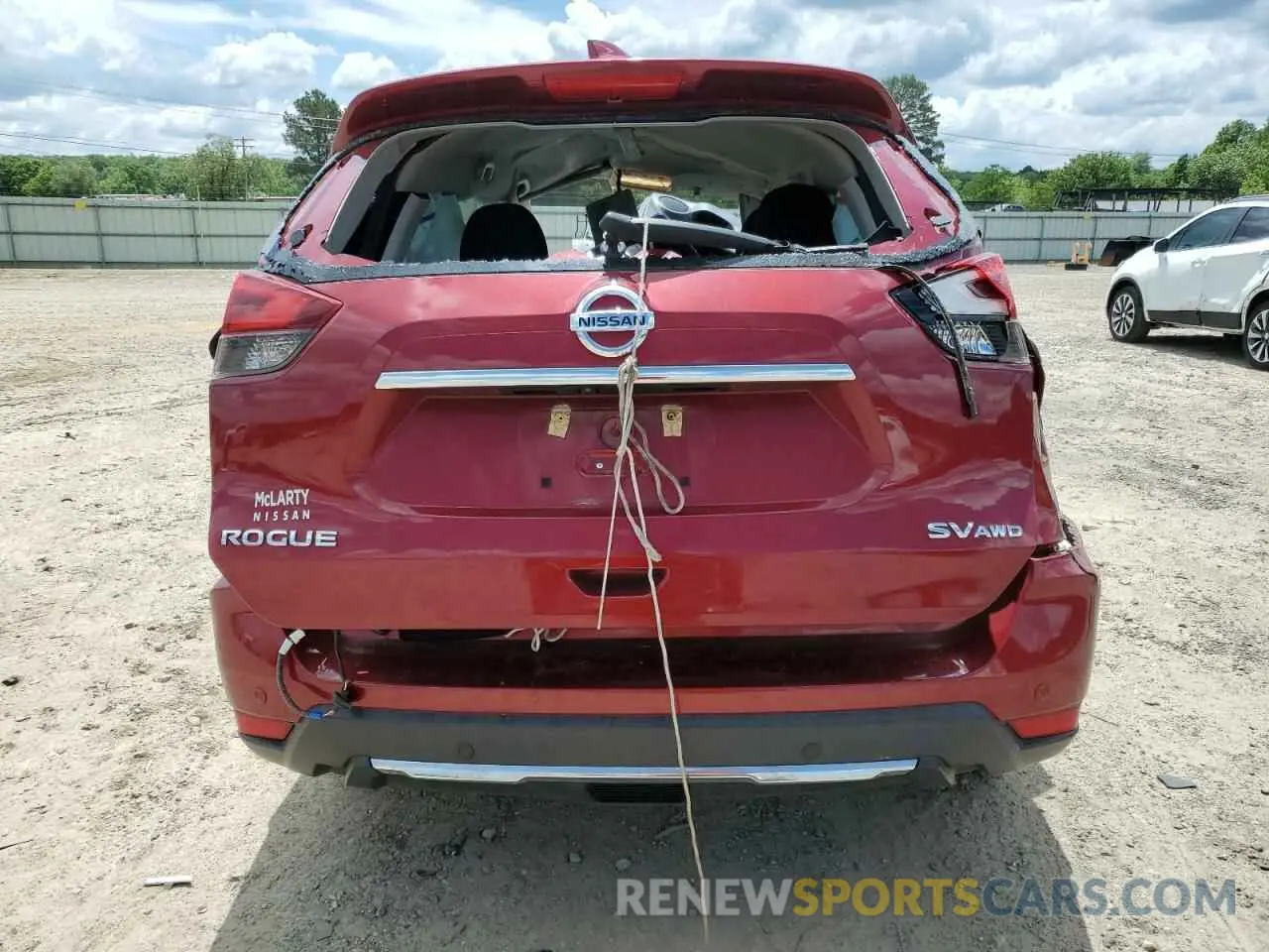 6 Photograph of a damaged car 5N1AT2MV2LC735204 NISSAN ROGUE 2020