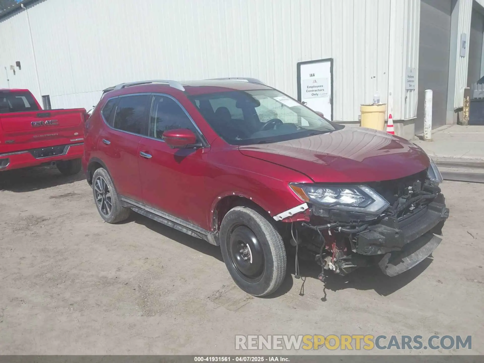 1 Photograph of a damaged car 5N1AT2MV2LC763259 NISSAN ROGUE 2020