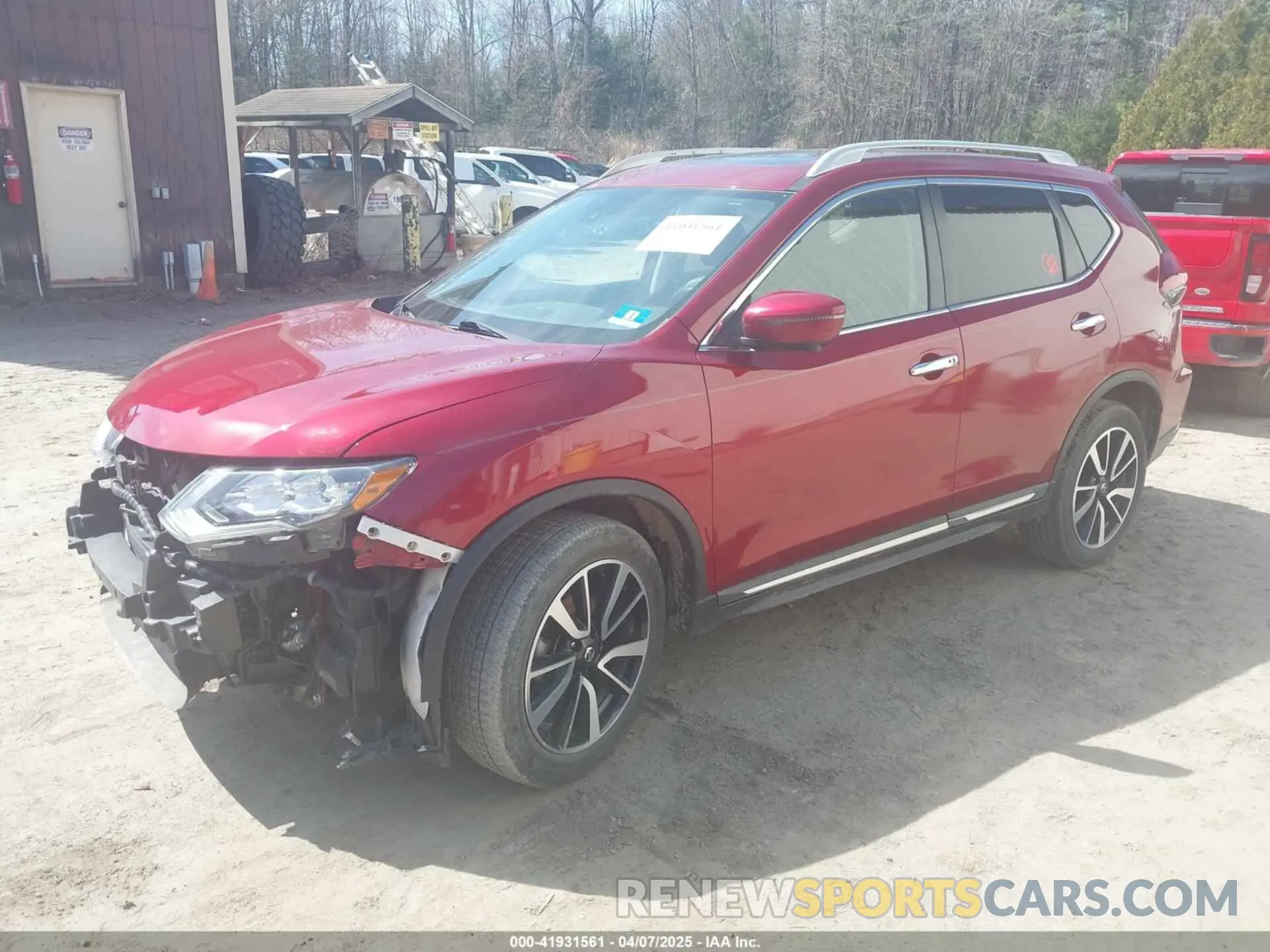 2 Photograph of a damaged car 5N1AT2MV2LC763259 NISSAN ROGUE 2020