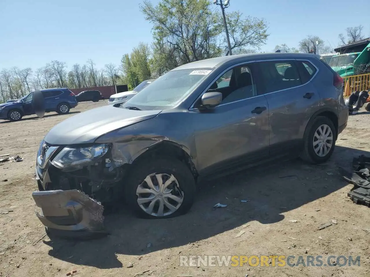 1 Photograph of a damaged car 5N1AT2MV2LC785651 NISSAN ROGUE 2020