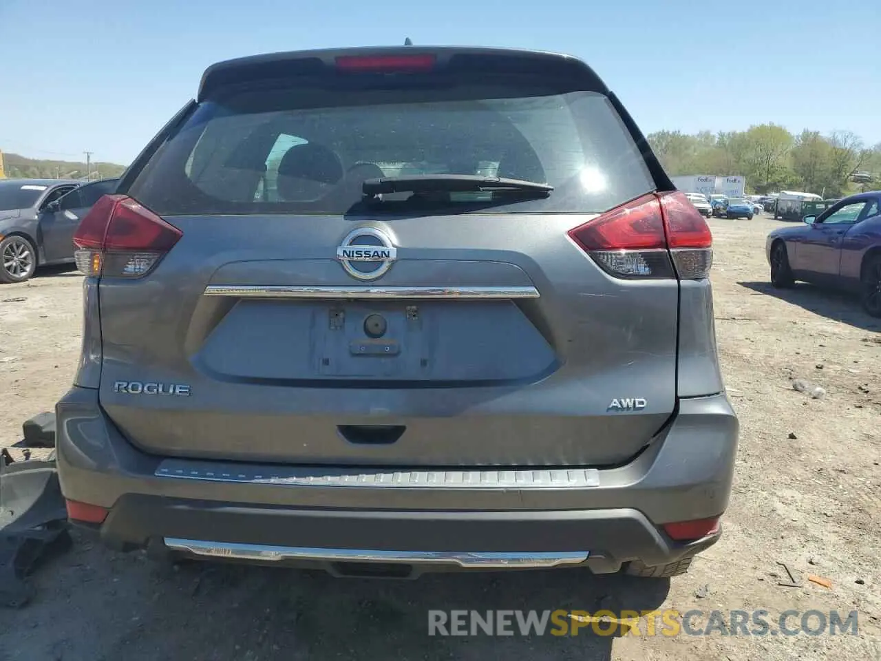 6 Photograph of a damaged car 5N1AT2MV2LC785651 NISSAN ROGUE 2020