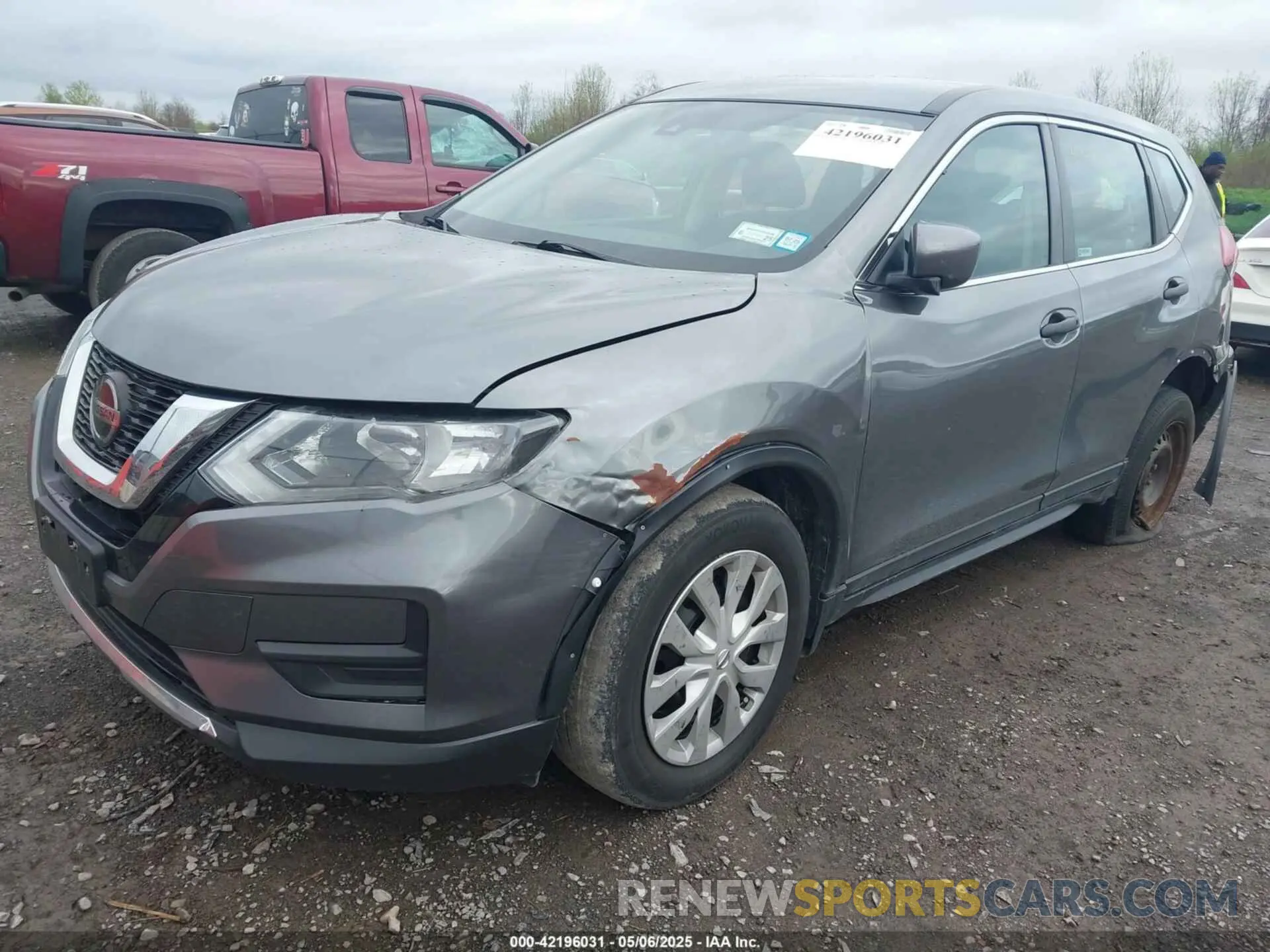 2 Photograph of a damaged car 5N1AT2MV2LC793197 NISSAN ROGUE 2020