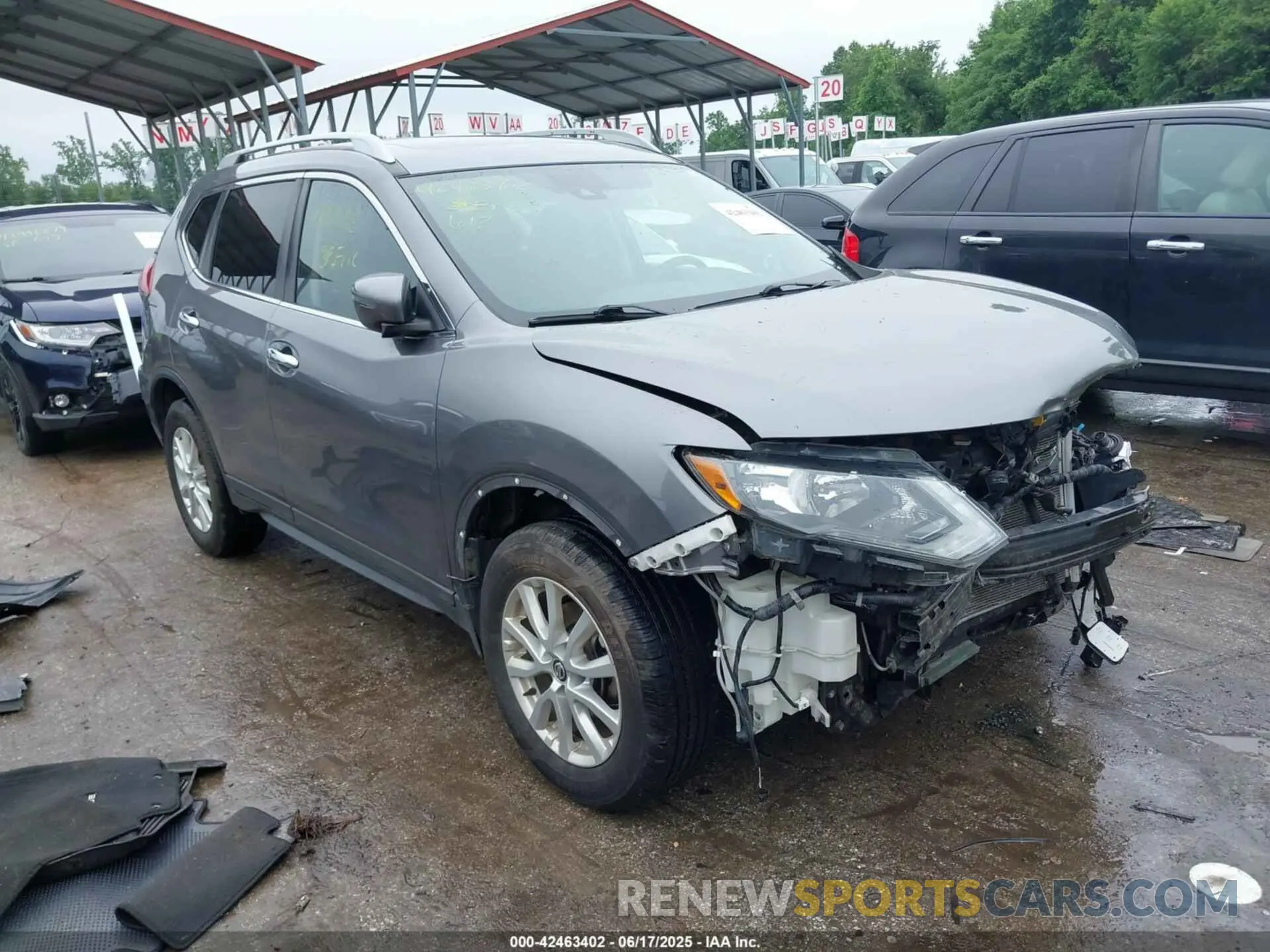1 Photograph of a damaged car 5N1AT2MV3LC700865 NISSAN ROGUE 2020