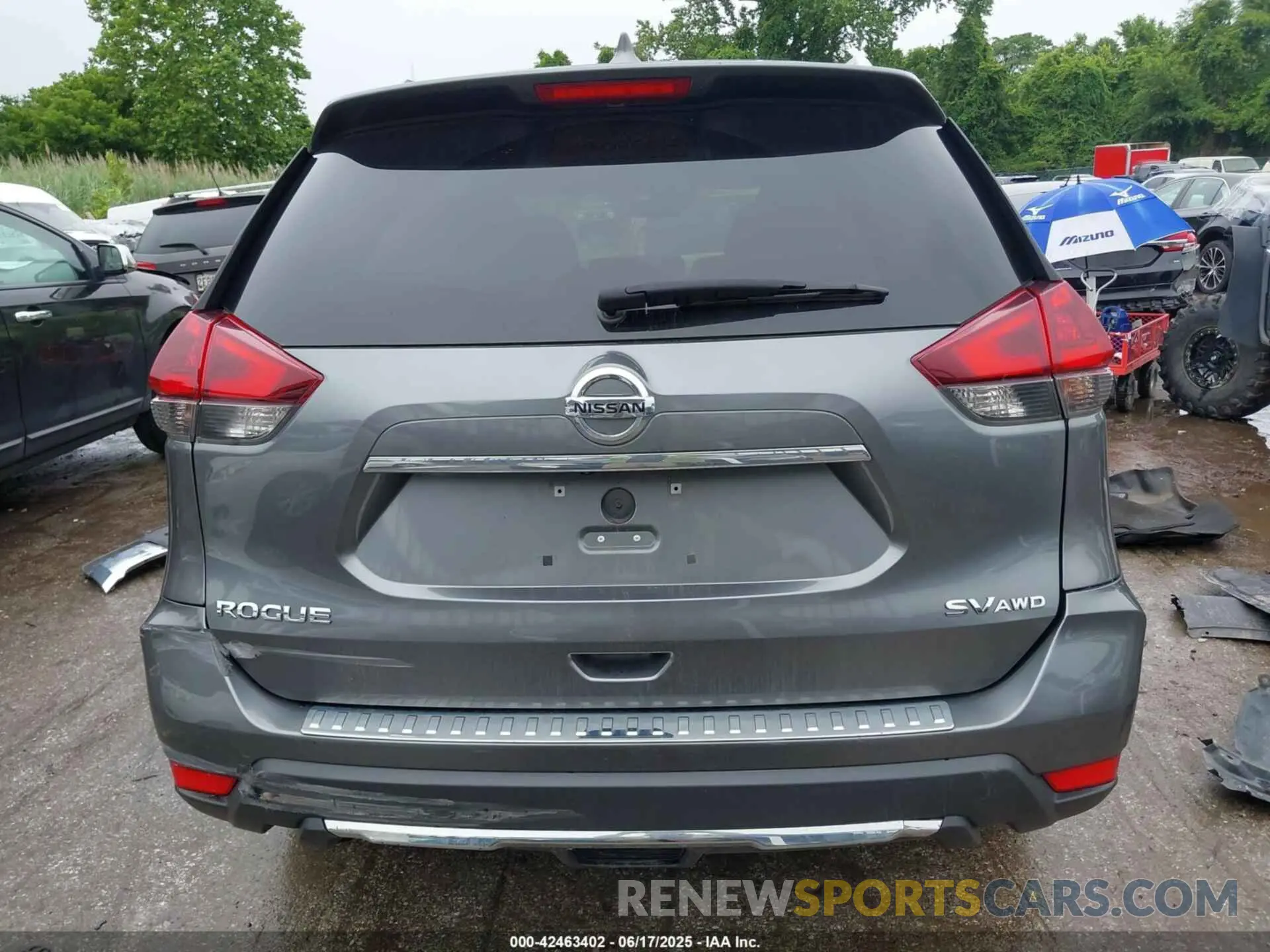 16 Photograph of a damaged car 5N1AT2MV3LC700865 NISSAN ROGUE 2020