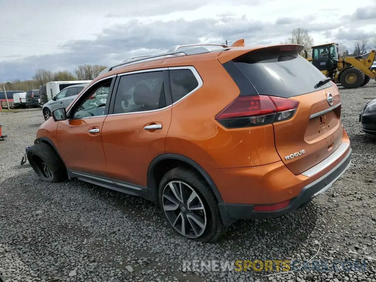 2 Photograph of a damaged car 5N1AT2MV3LC702342 NISSAN ROGUE 2020