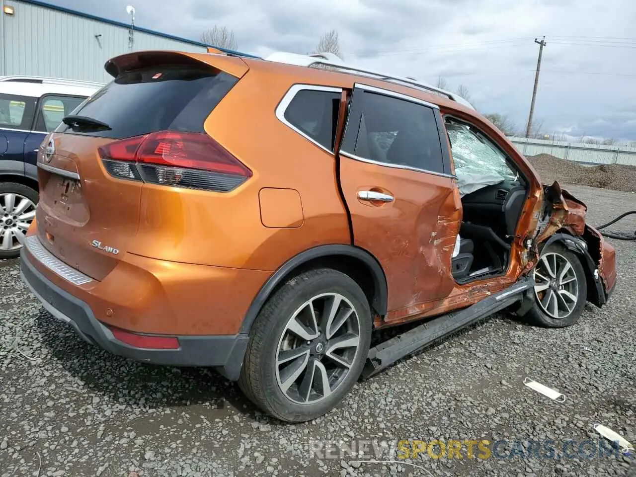 3 Photograph of a damaged car 5N1AT2MV3LC702342 NISSAN ROGUE 2020