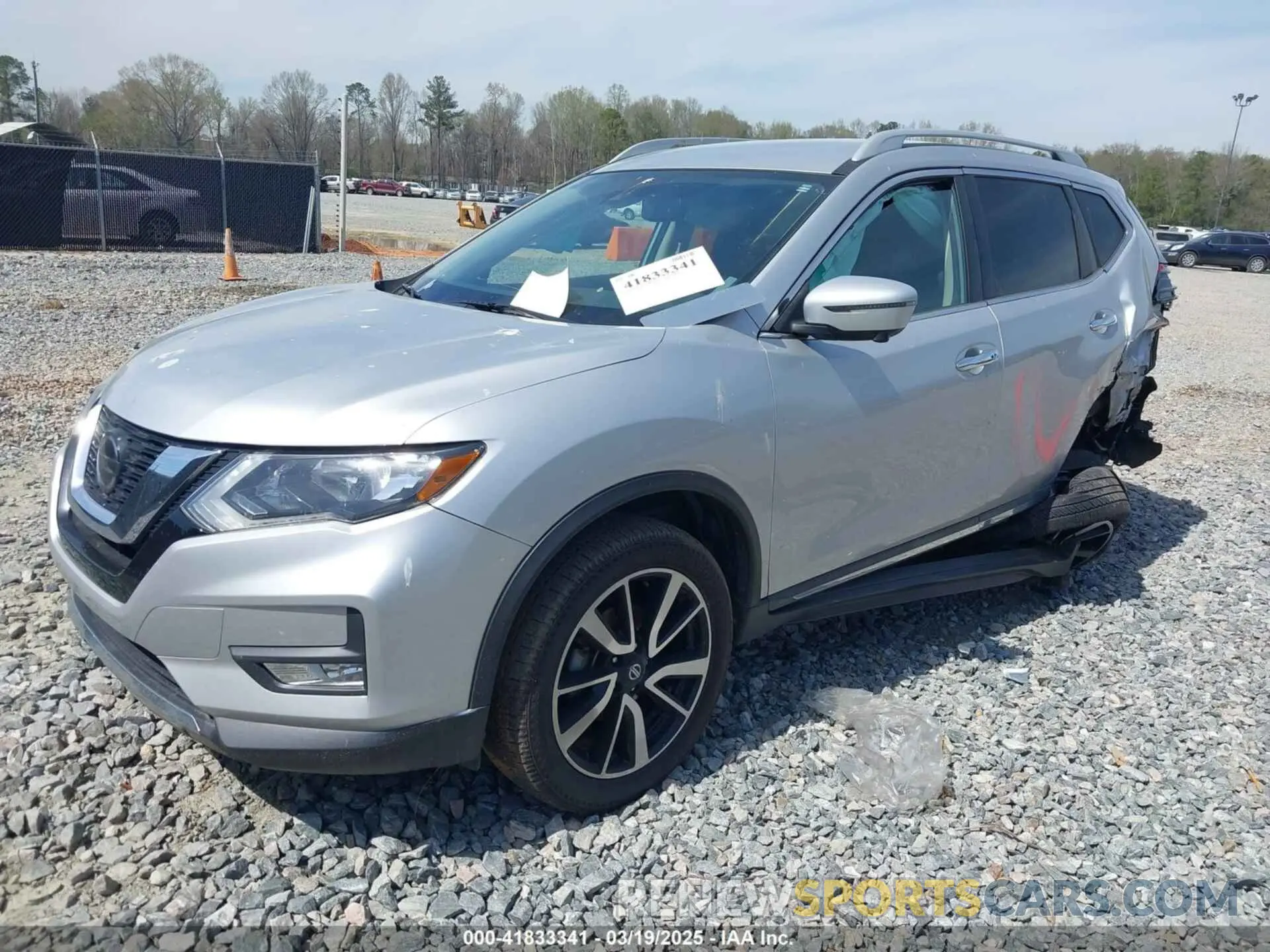 2 Photograph of a damaged car 5N1AT2MV3LC725930 NISSAN ROGUE 2020
