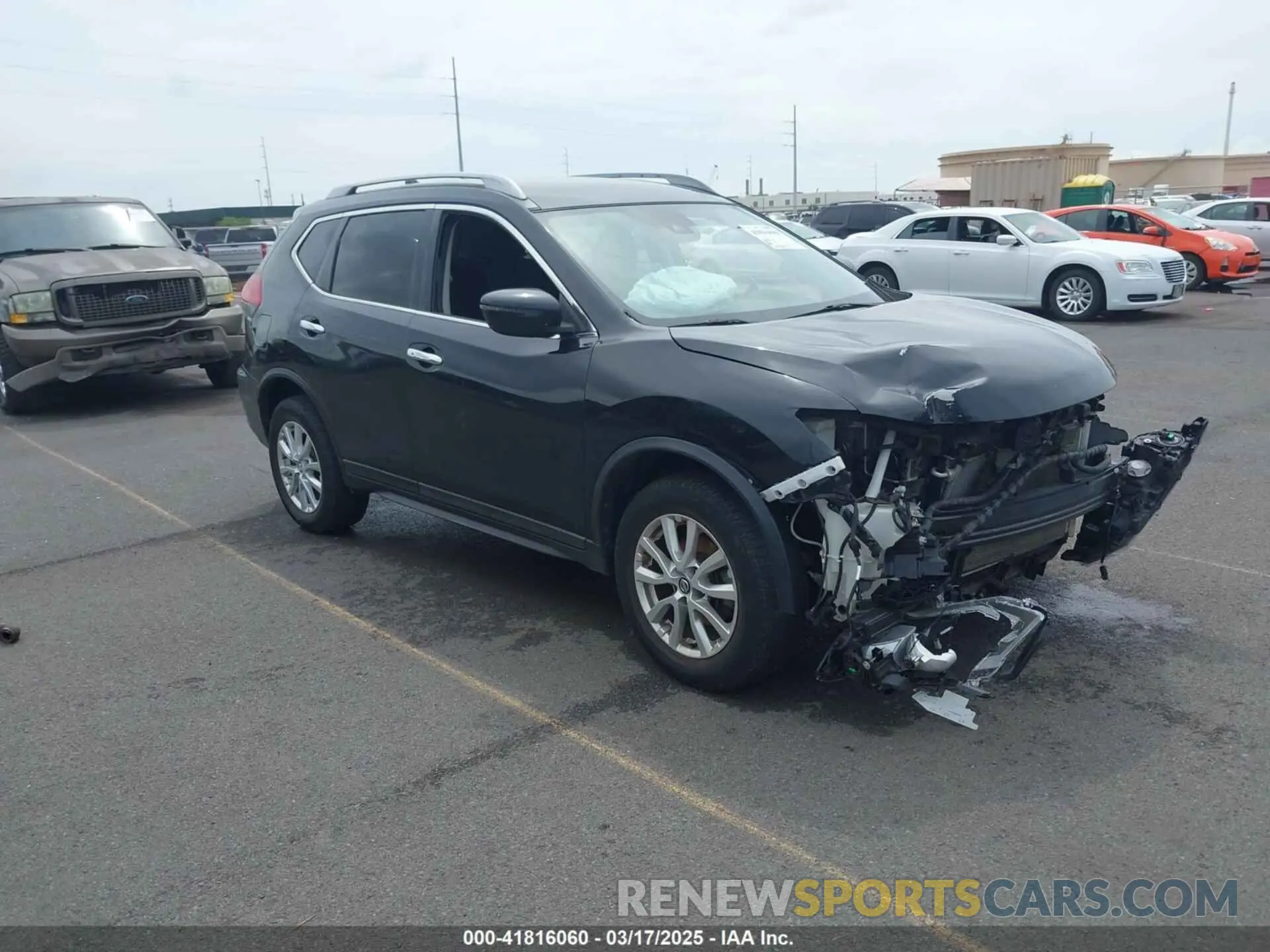 1 Photograph of a damaged car 5N1AT2MV3LC743392 NISSAN ROGUE 2020