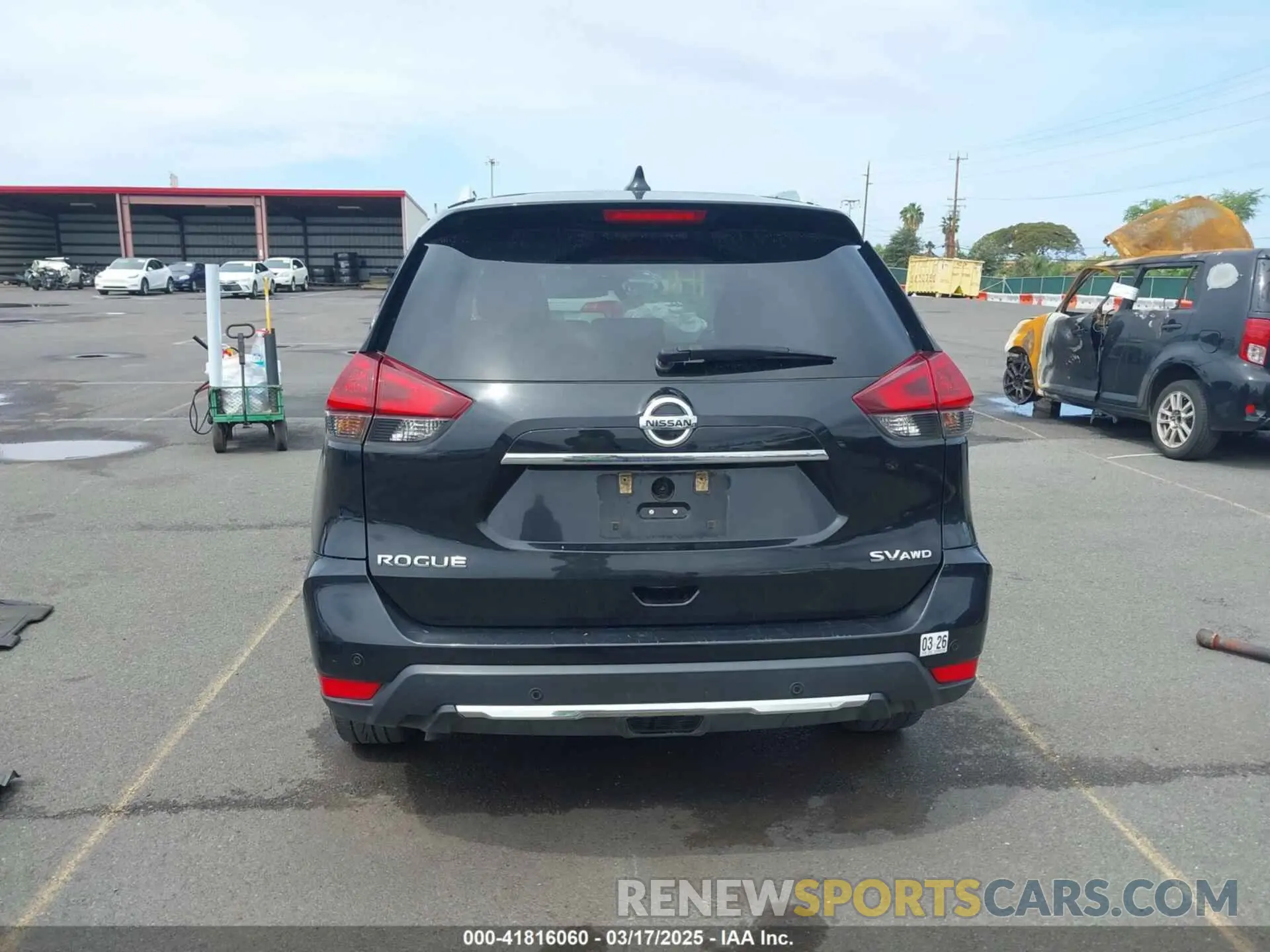 16 Photograph of a damaged car 5N1AT2MV3LC743392 NISSAN ROGUE 2020