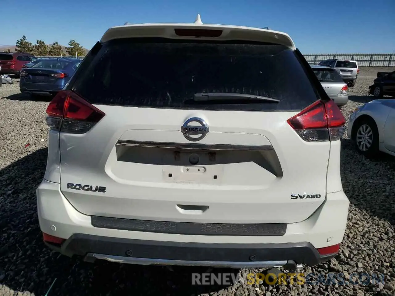 6 Photograph of a damaged car 5N1AT2MV3LC744865 NISSAN ROGUE 2020