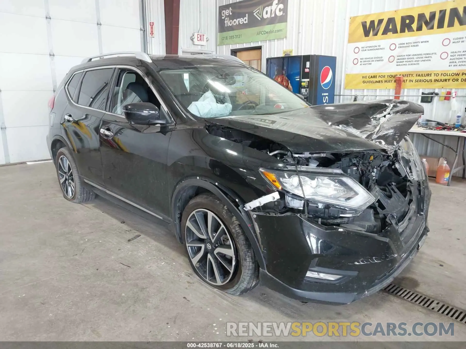 1 Photograph of a damaged car 5N1AT2MV3LC757177 NISSAN ROGUE 2020