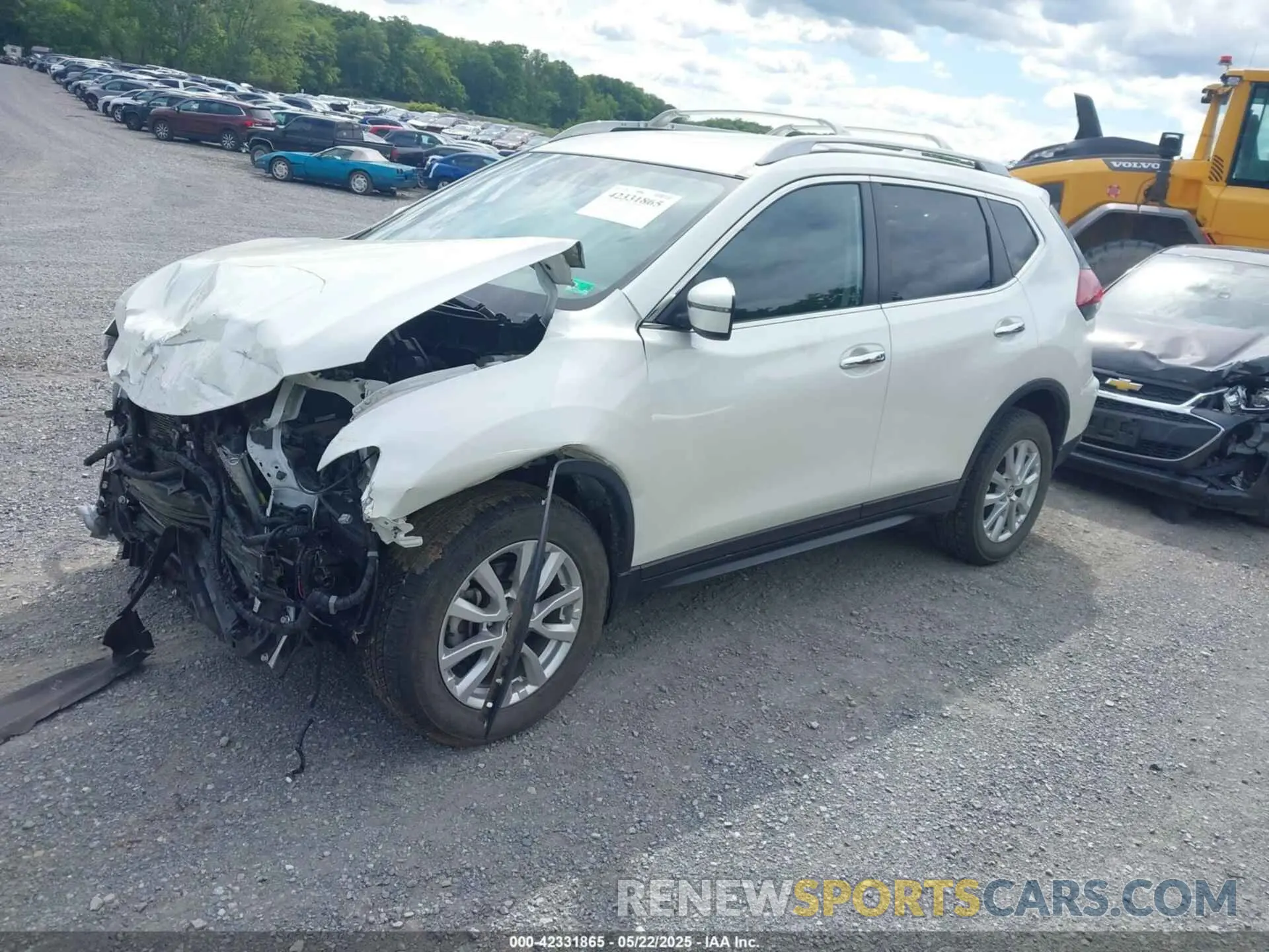 2 Photograph of a damaged car 5N1AT2MV3LC781124 NISSAN ROGUE 2020