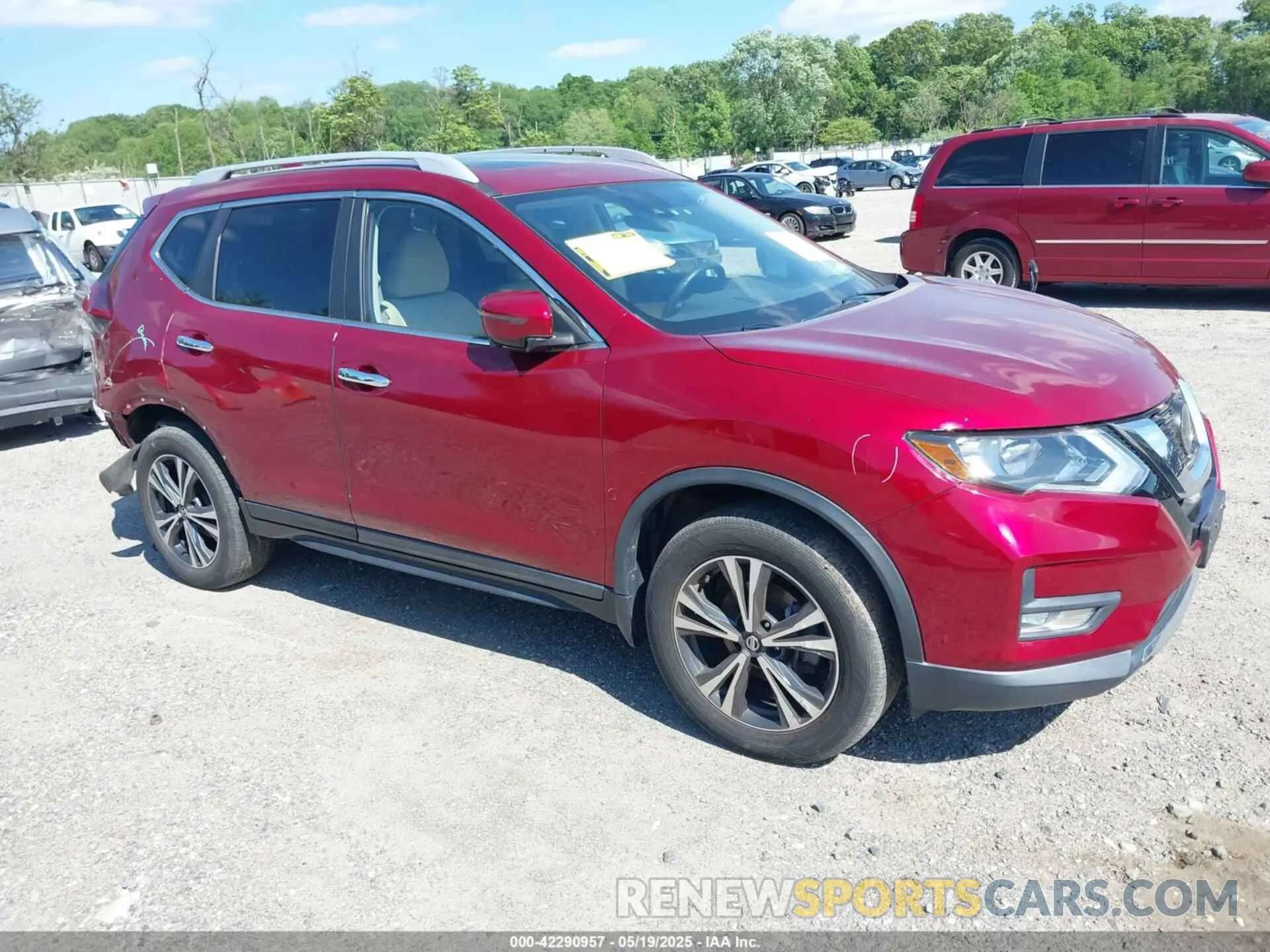 1 Photograph of a damaged car 5N1AT2MV3LC787490 NISSAN ROGUE 2020