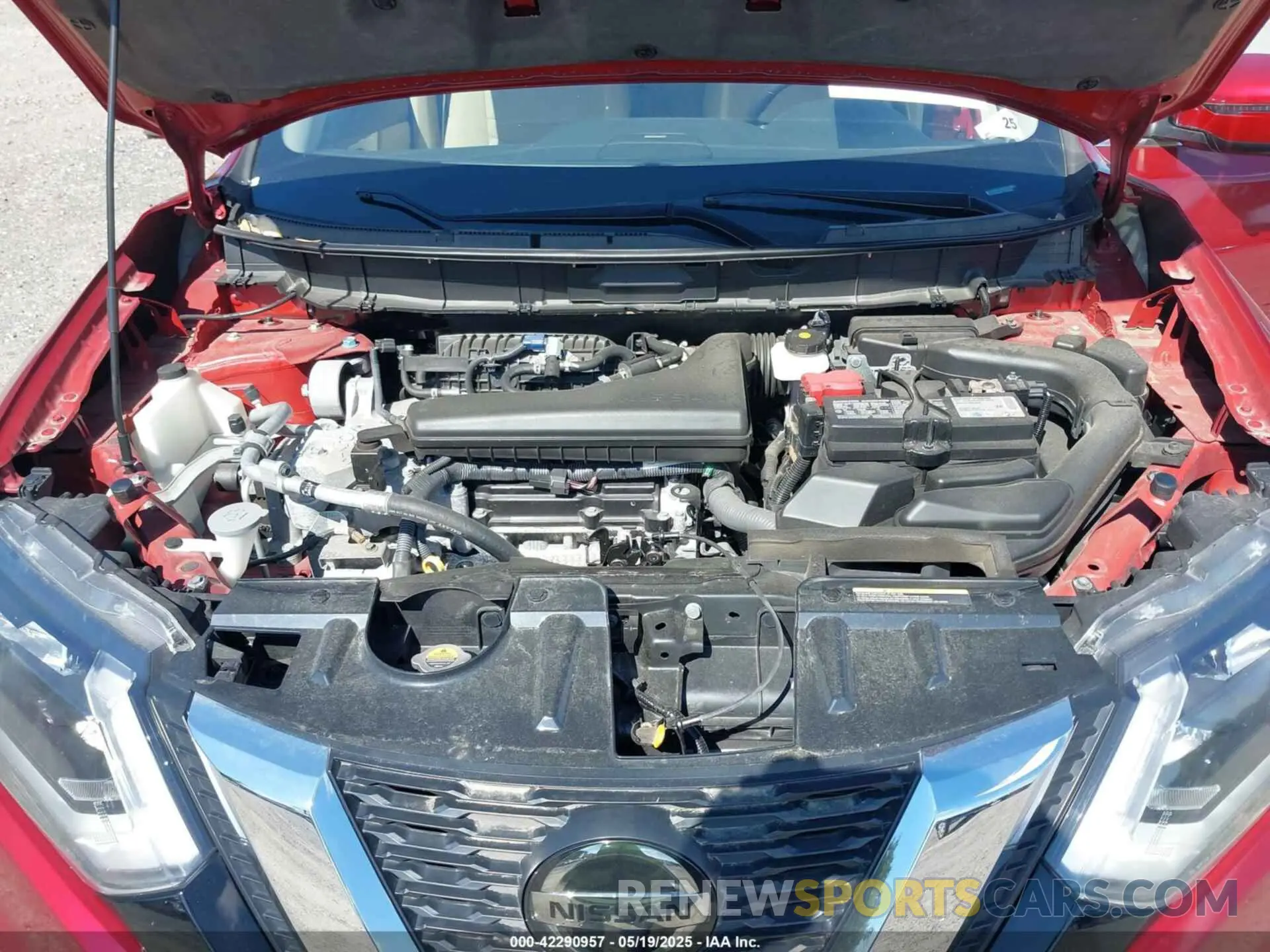 10 Photograph of a damaged car 5N1AT2MV3LC787490 NISSAN ROGUE 2020