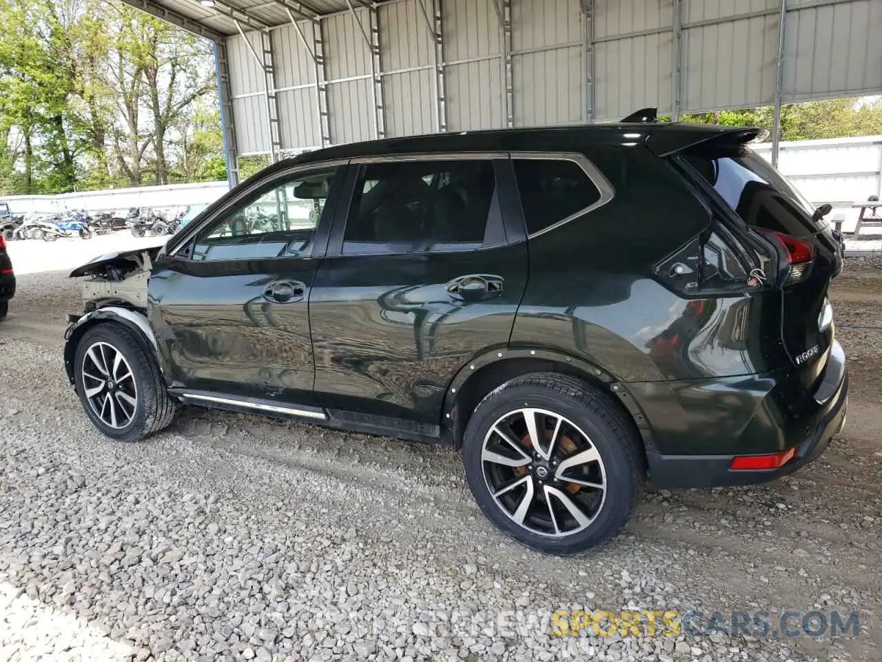 2 Photograph of a damaged car 5N1AT2MV4LC728139 NISSAN ROGUE 2020