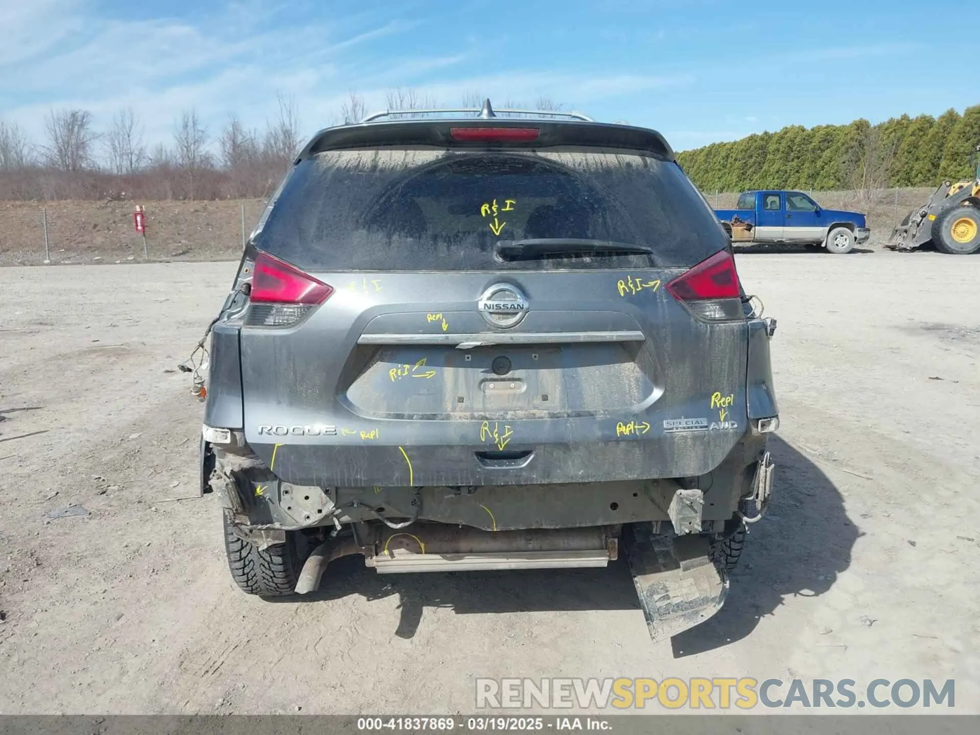 16 Photograph of a damaged car 5N1AT2MV4LC736161 NISSAN ROGUE 2020