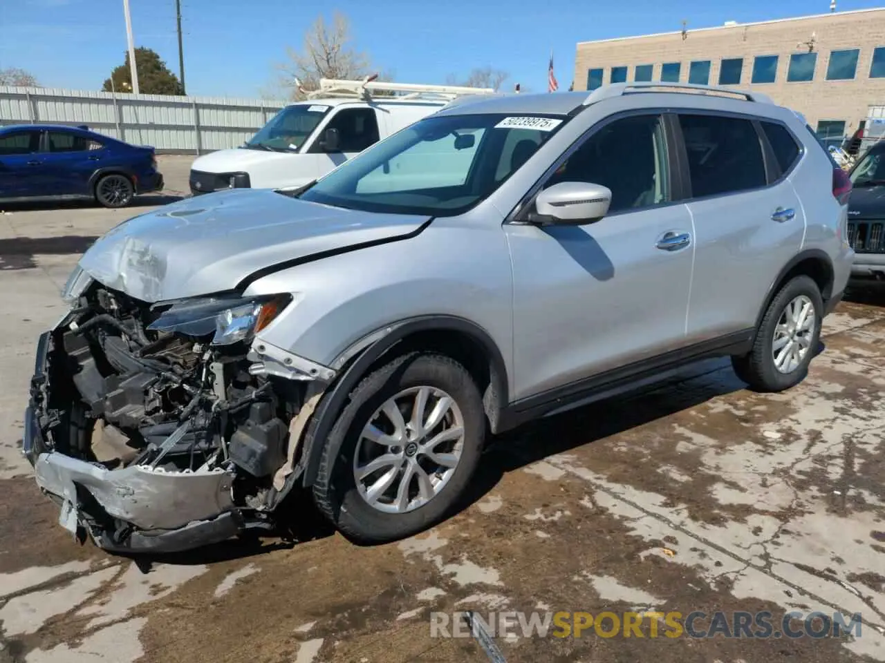1 Photograph of a damaged car 5N1AT2MV4LC742543 NISSAN ROGUE 2020