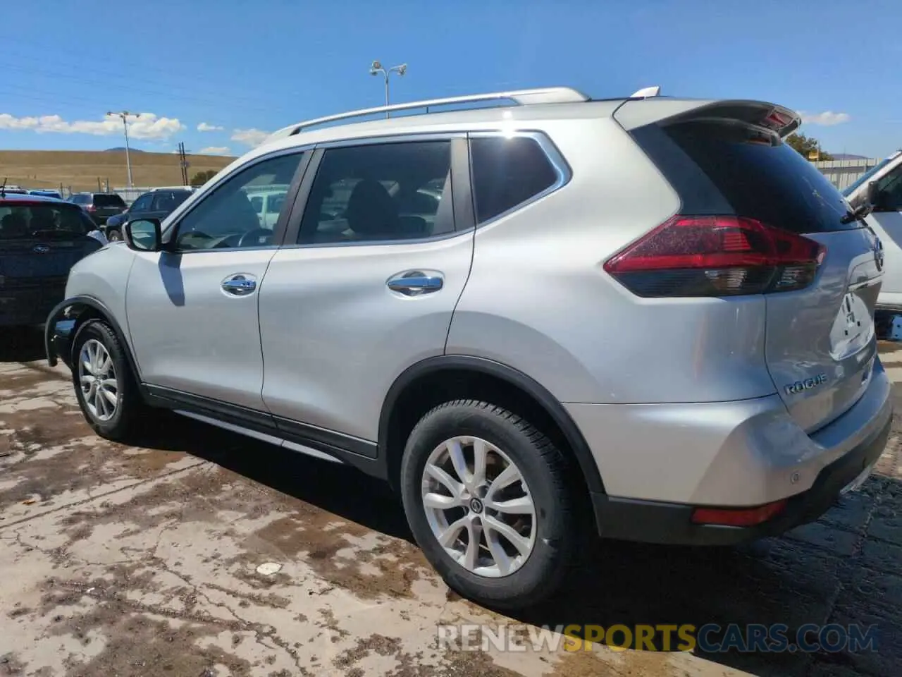 2 Photograph of a damaged car 5N1AT2MV4LC742543 NISSAN ROGUE 2020