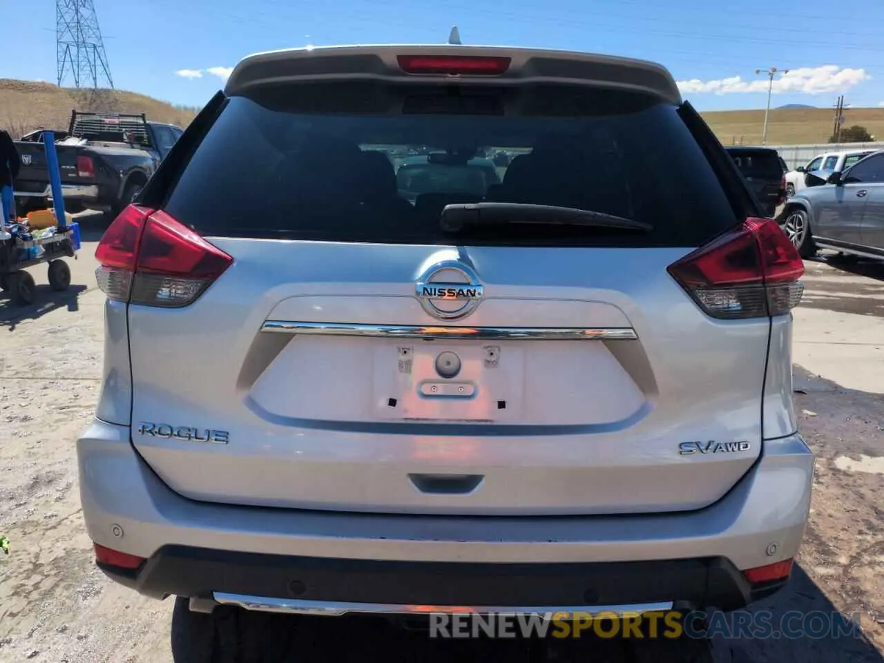 6 Photograph of a damaged car 5N1AT2MV4LC742543 NISSAN ROGUE 2020