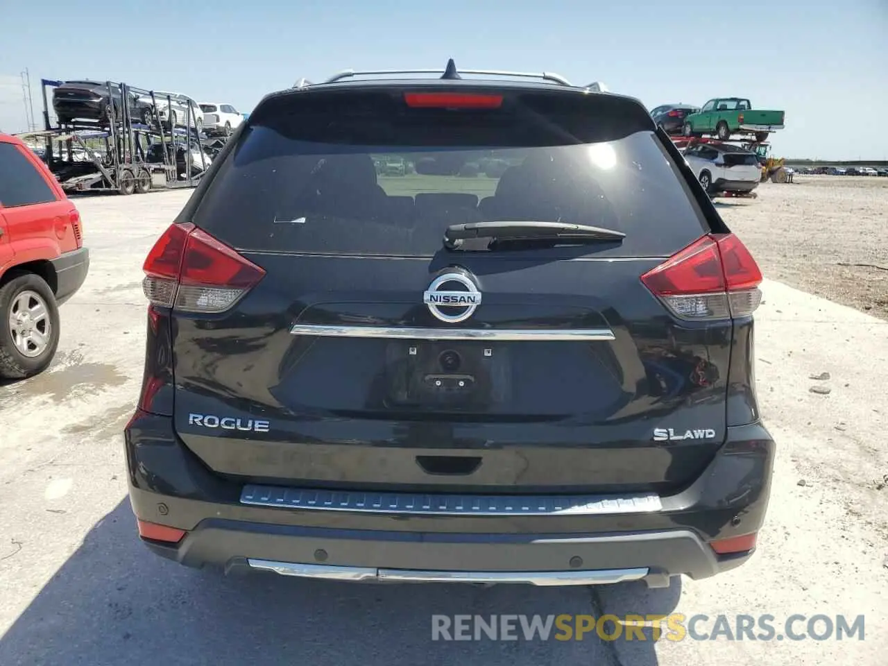 6 Photograph of a damaged car 5N1AT2MV4LC771346 NISSAN ROGUE 2020