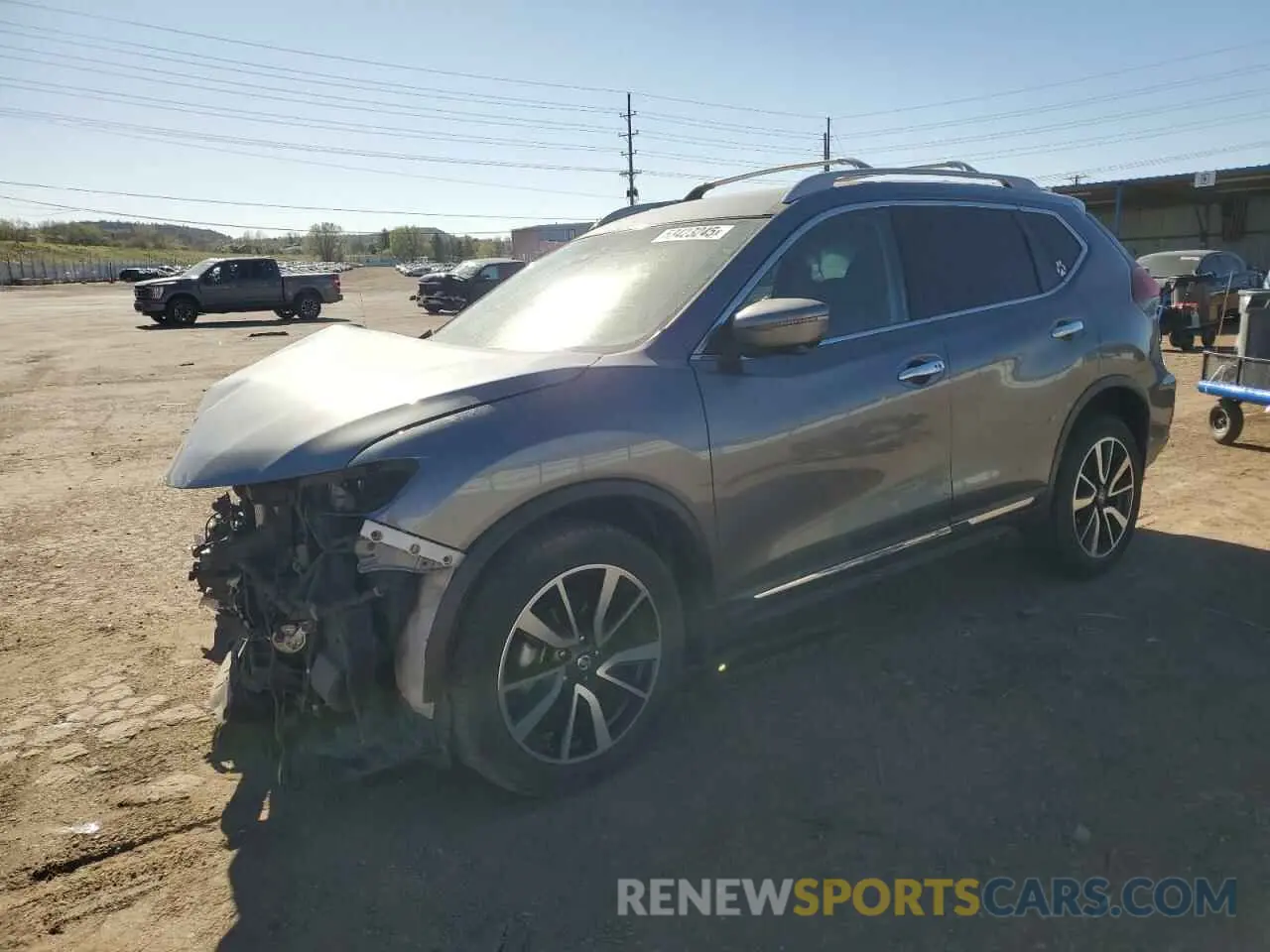1 Photograph of a damaged car 5N1AT2MV4LC772450 NISSAN ROGUE 2020