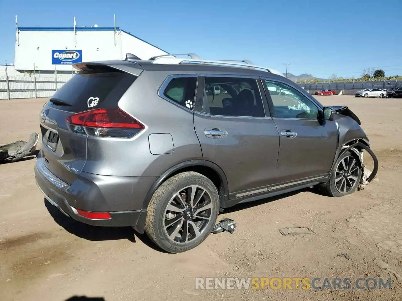3 Photograph of a damaged car 5N1AT2MV4LC772450 NISSAN ROGUE 2020