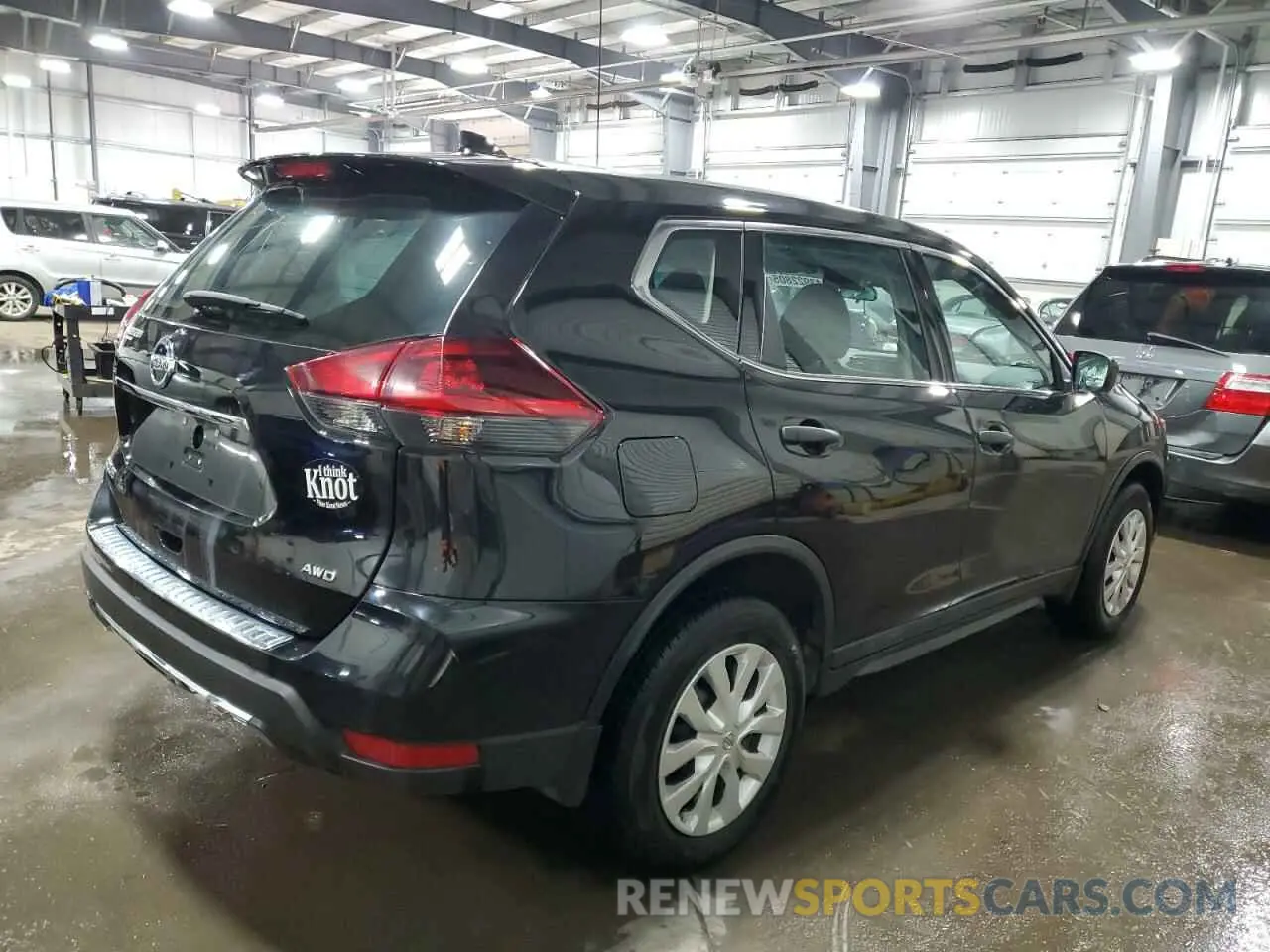 3 Photograph of a damaged car 5N1AT2MV4LC780287 NISSAN ROGUE 2020