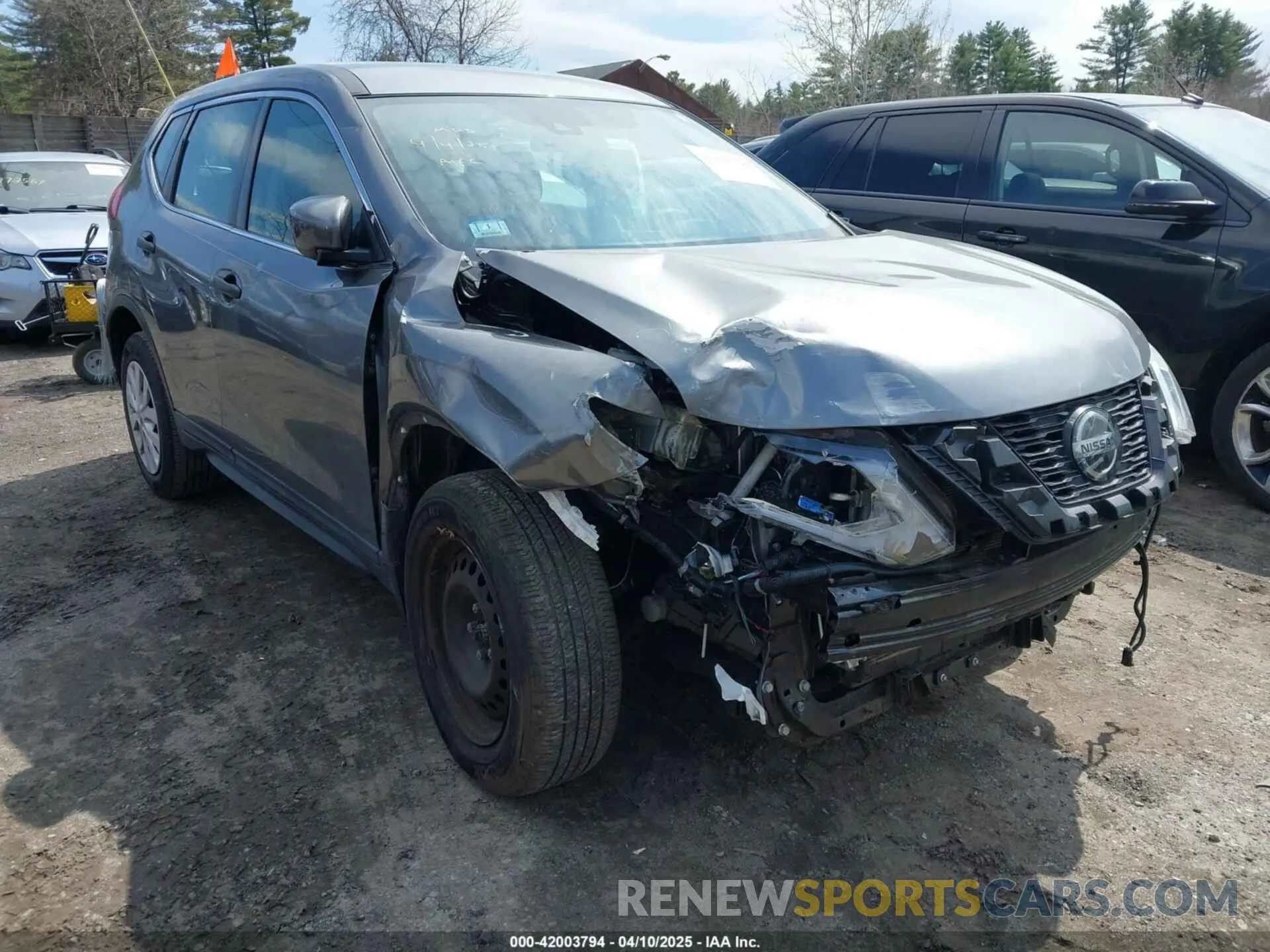 6 Photograph of a damaged car 5N1AT2MV4LC787028 NISSAN ROGUE 2020