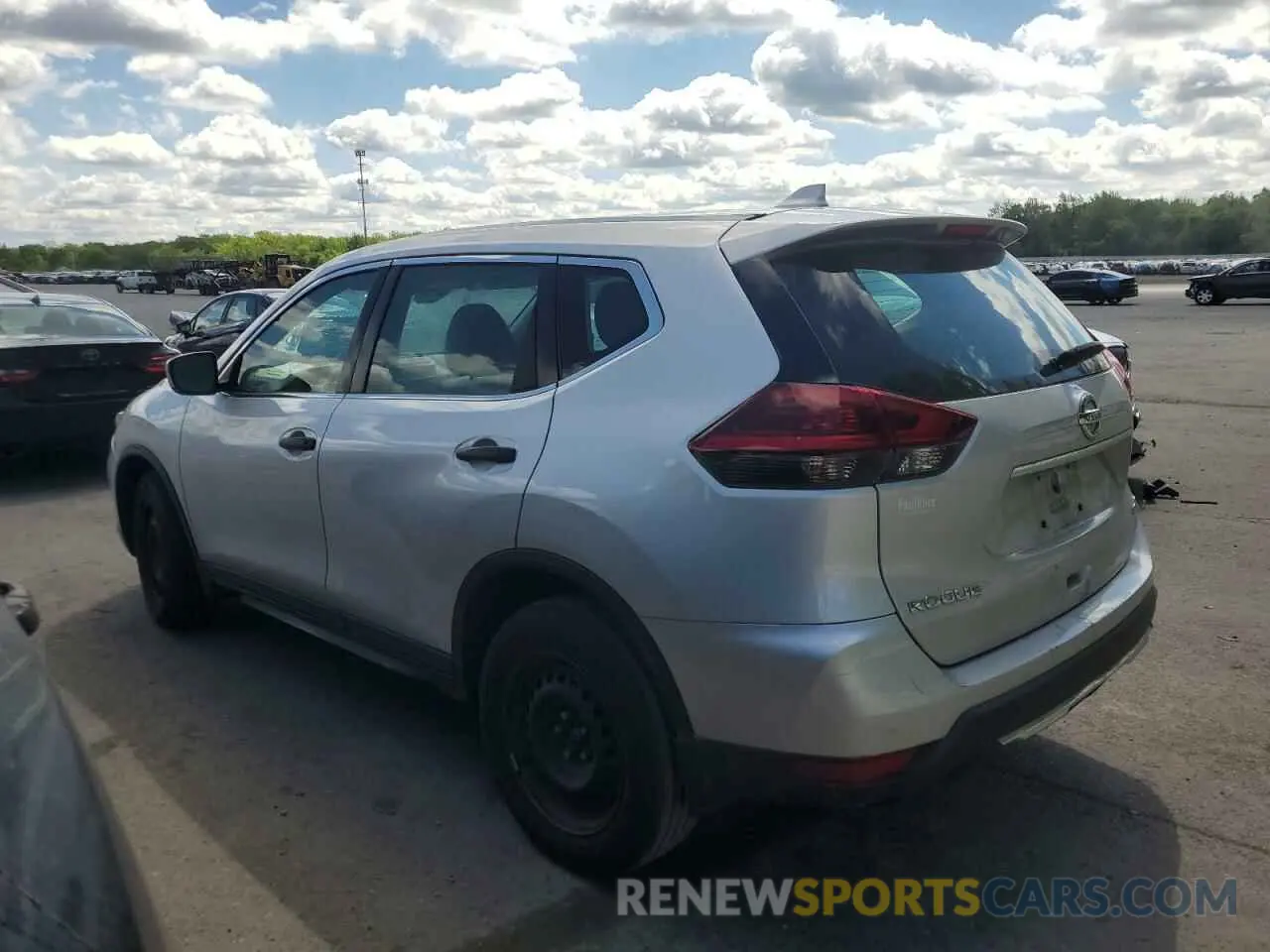 2 Photograph of a damaged car 5N1AT2MV4LC794416 NISSAN ROGUE 2020