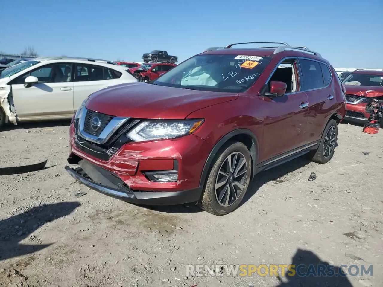 1 Photograph of a damaged car 5N1AT2MV4LC799549 NISSAN ROGUE 2020